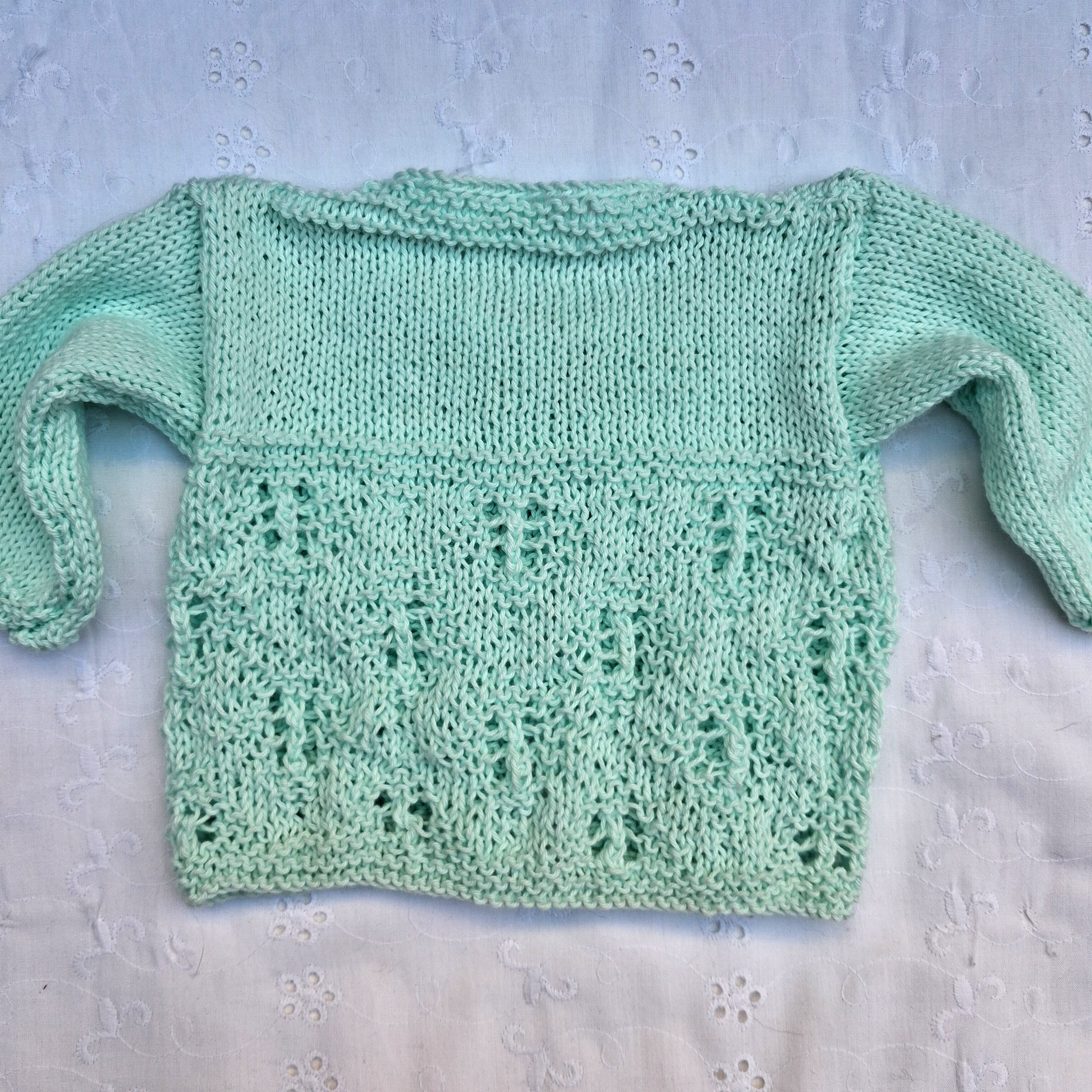 Handmade Knitted Baby Jacket