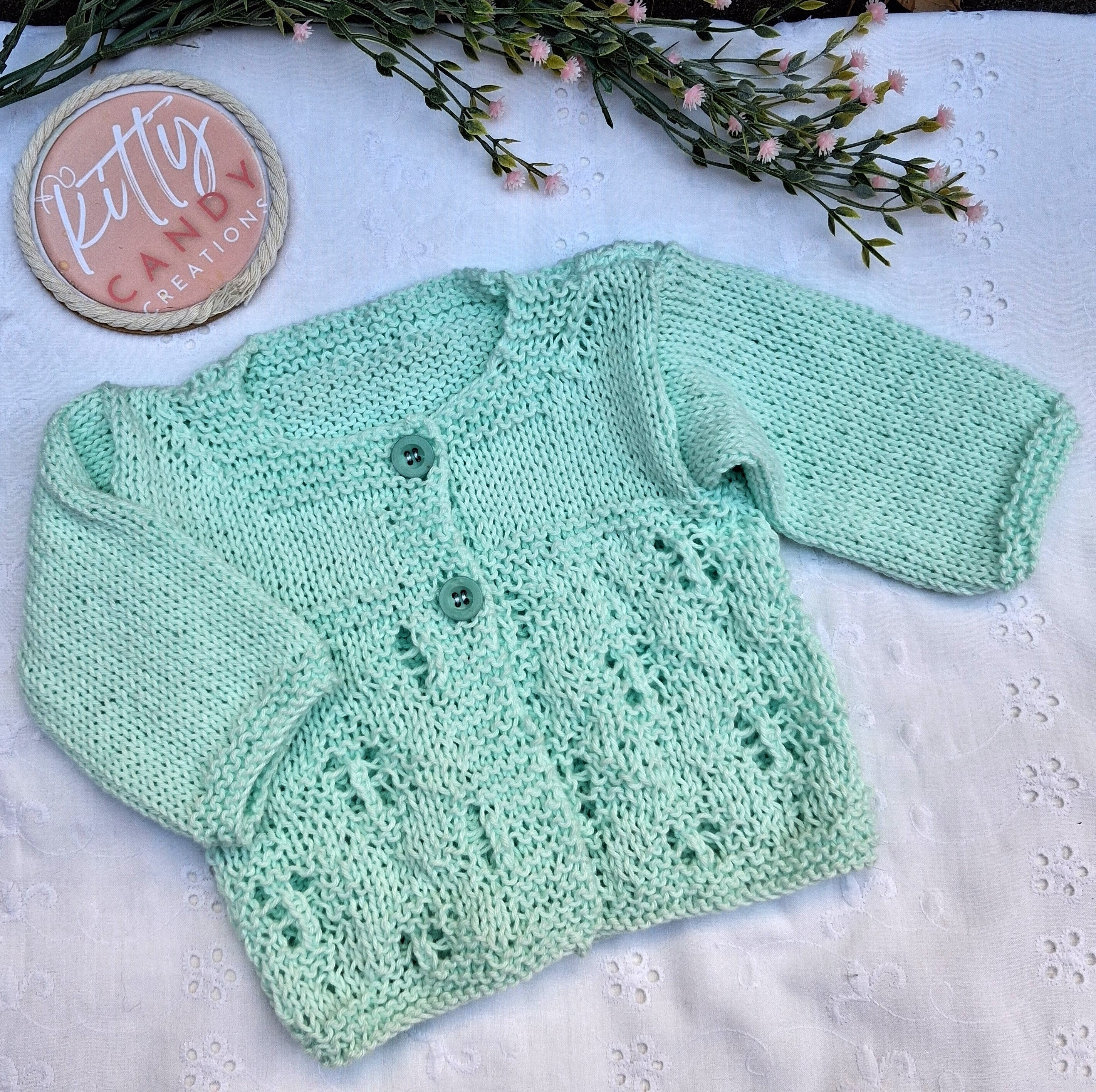 Handmade Knitted Baby Jacket