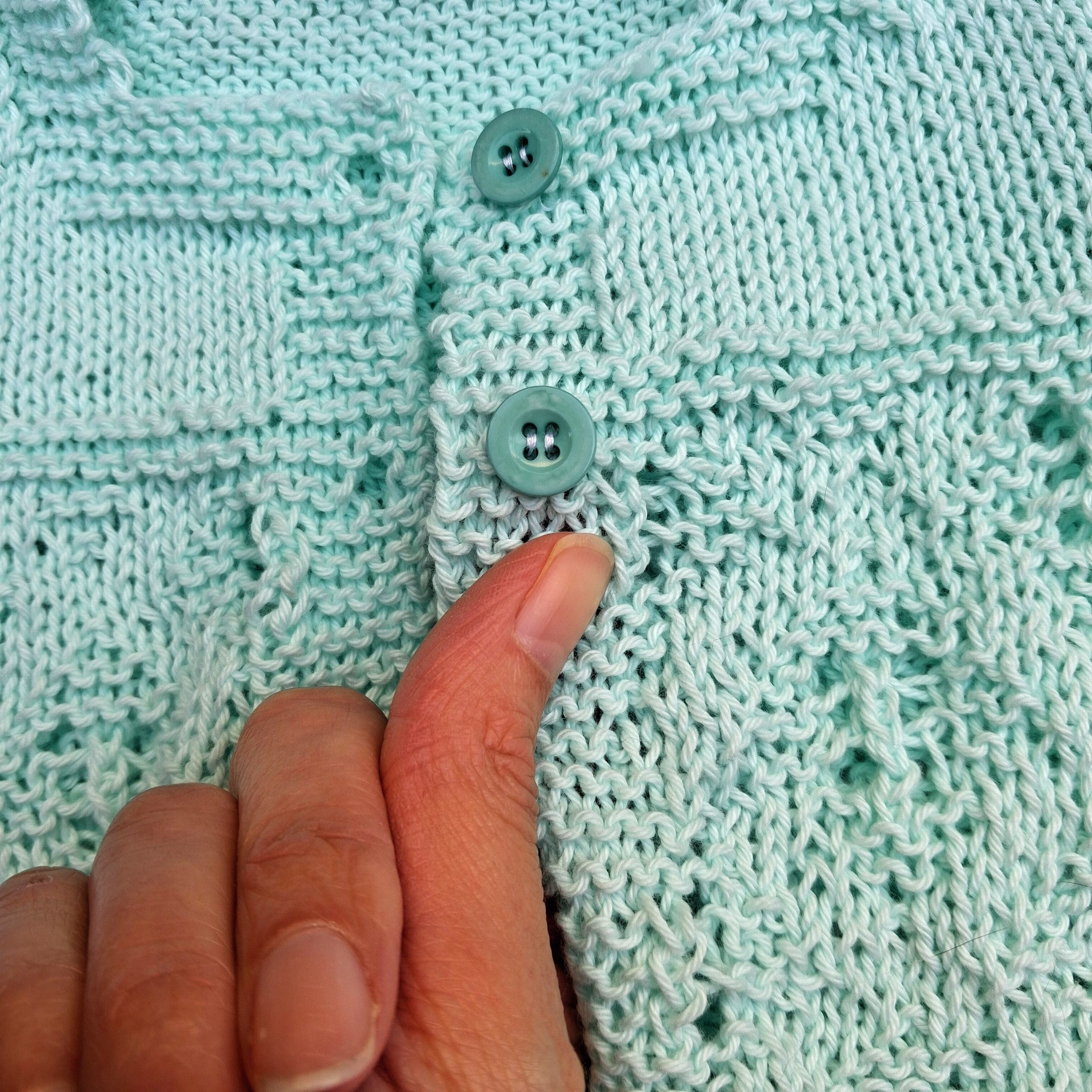 Handmade Knitted Baby Jacket