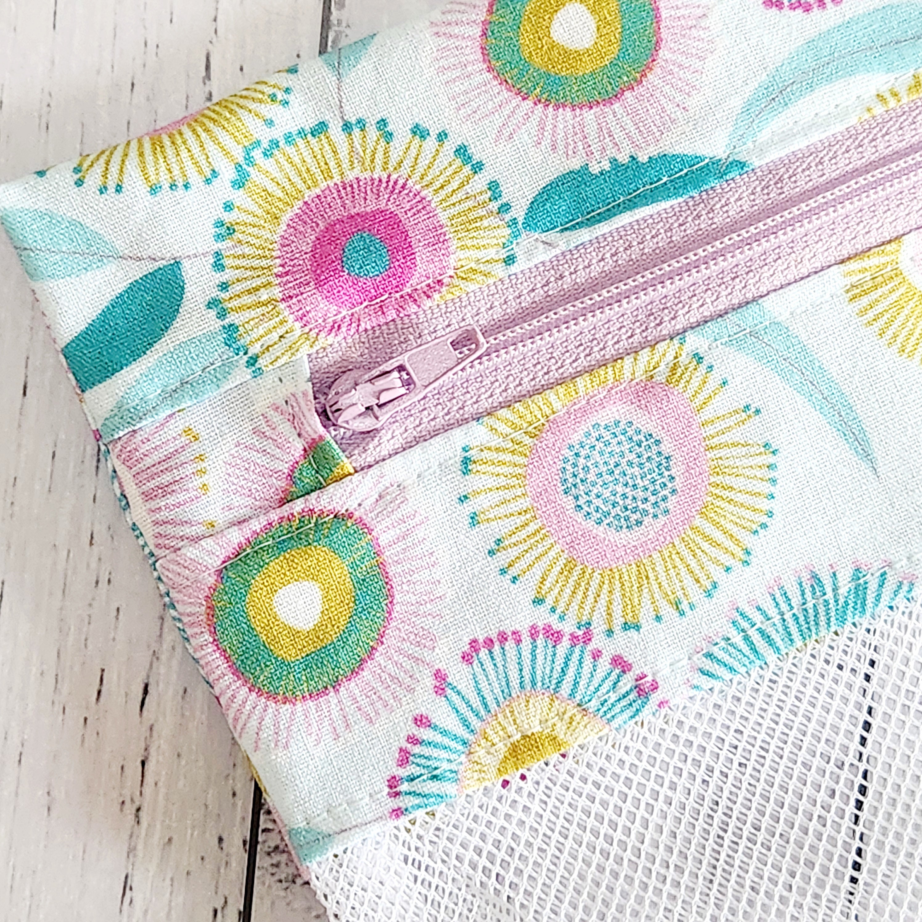 Lingerie/Delicates Wash Bag - Large, Retro, Watercolour, Native or Pastel Floral