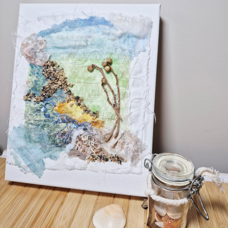 Stormy Days Mixed media artwork