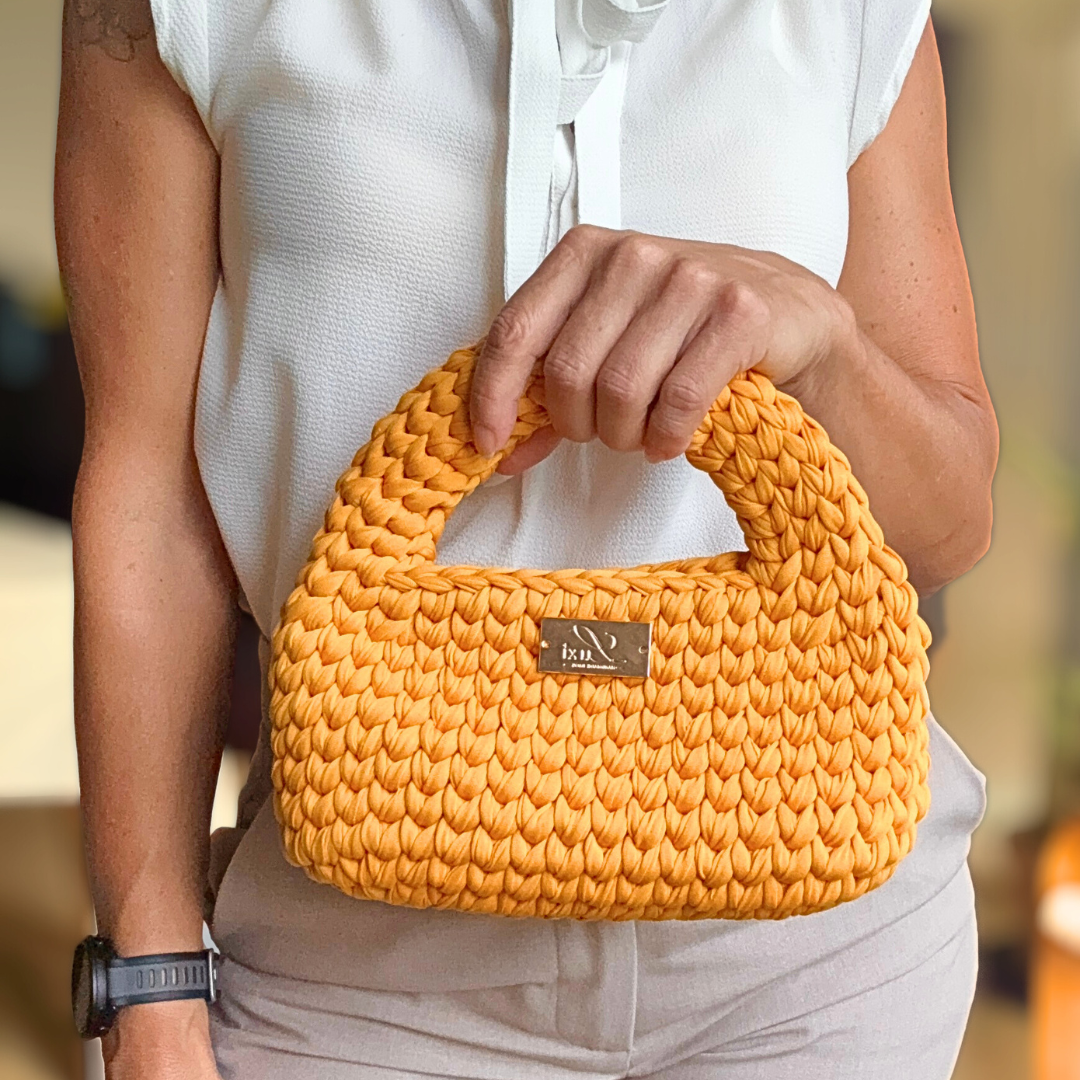 Mini Bag - Chunky T-shirt Yarn