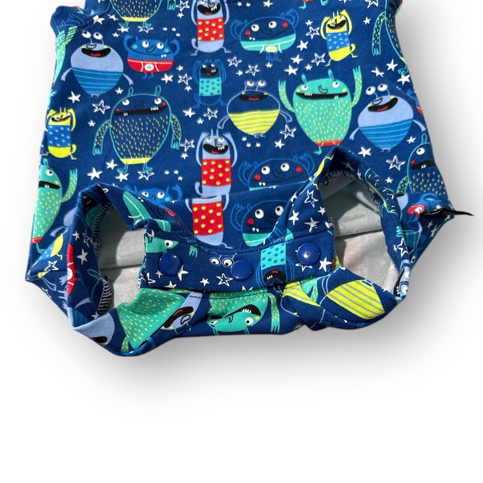 SIZE 000 Monsters Sleeveless Boyleg Romper