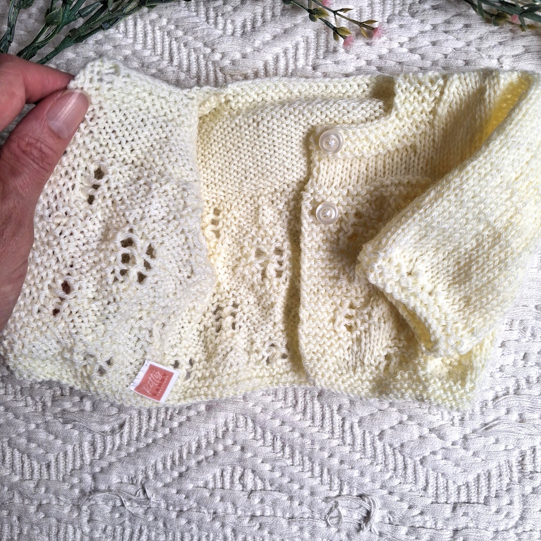 Handmade Knitted Baby Jacket