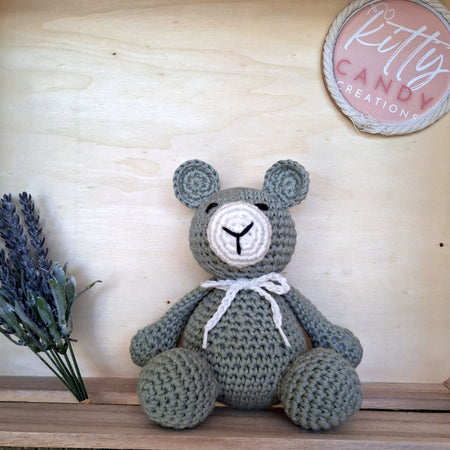 Crochet Little Bear - 100% cotton