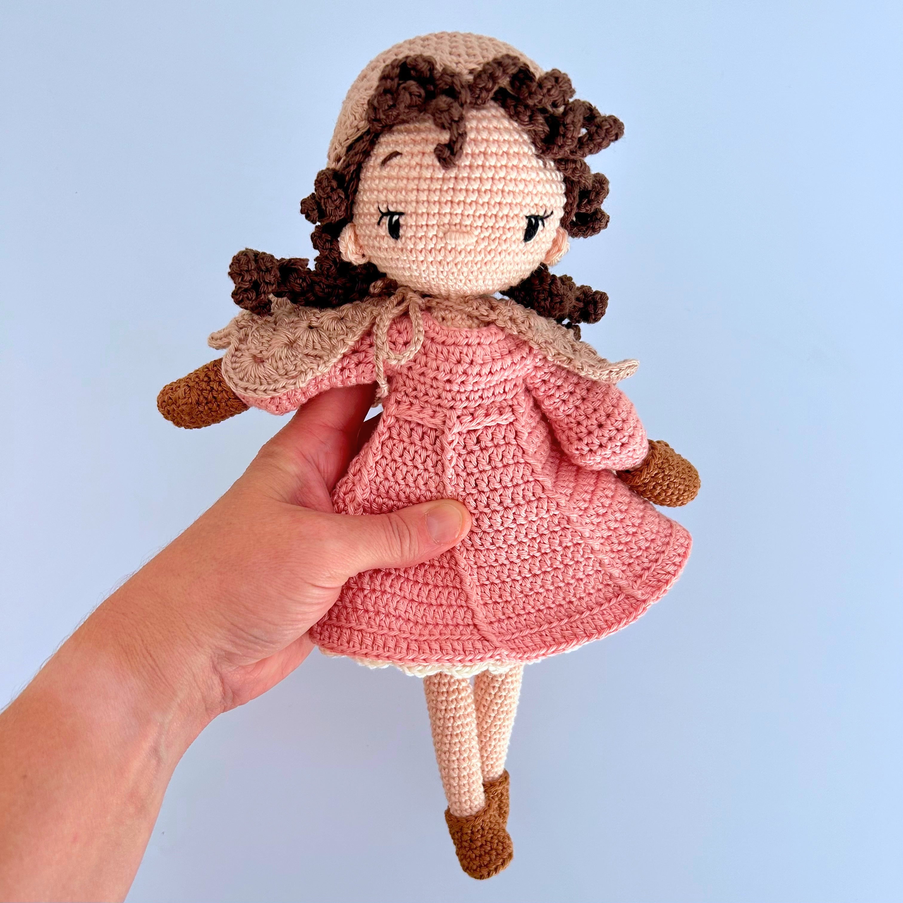 Adele | Crochet Doll | Dress Up | Ready to ship