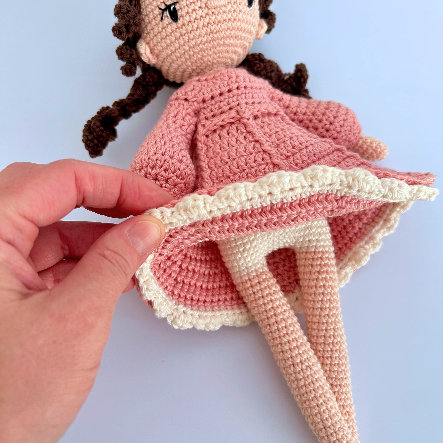 Adele | Crochet Doll | Dress Up | Ready to ship