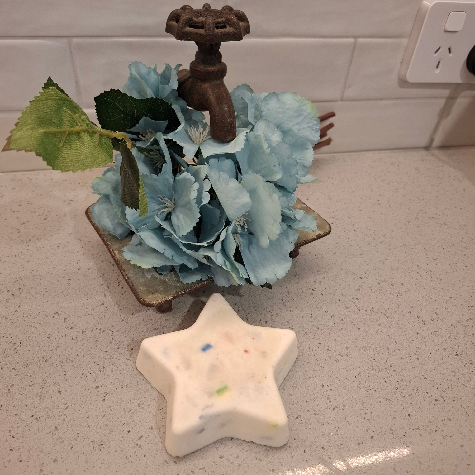 Handmade Soap - Star shape - Fresh Cotton