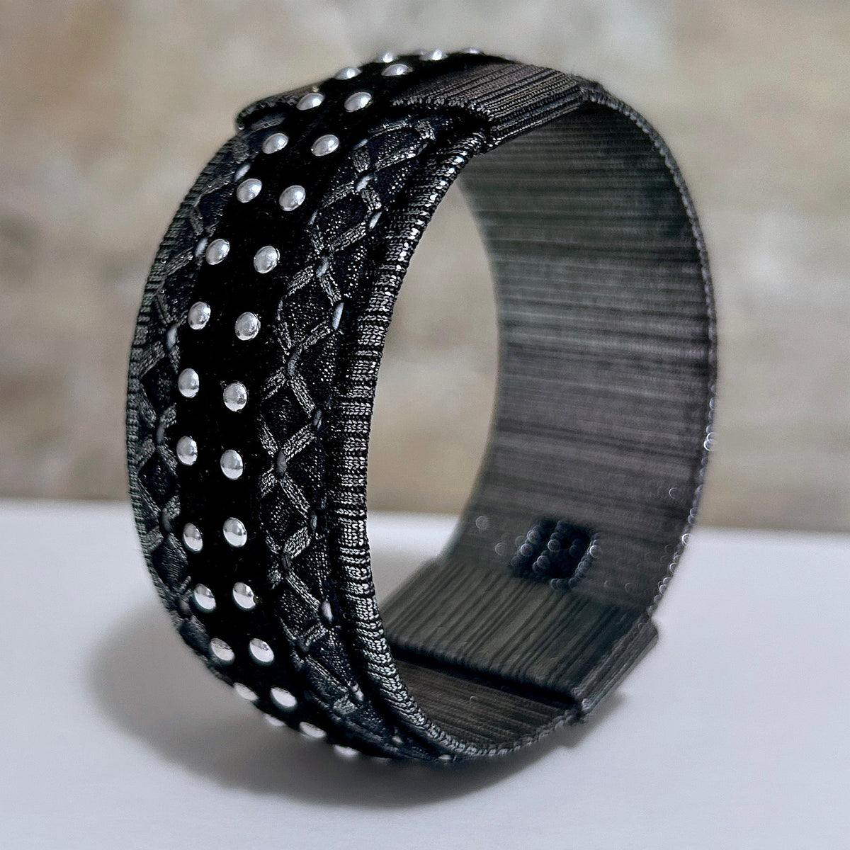 Bangles Silver or Copper Textile - BWE-11 BWE-13