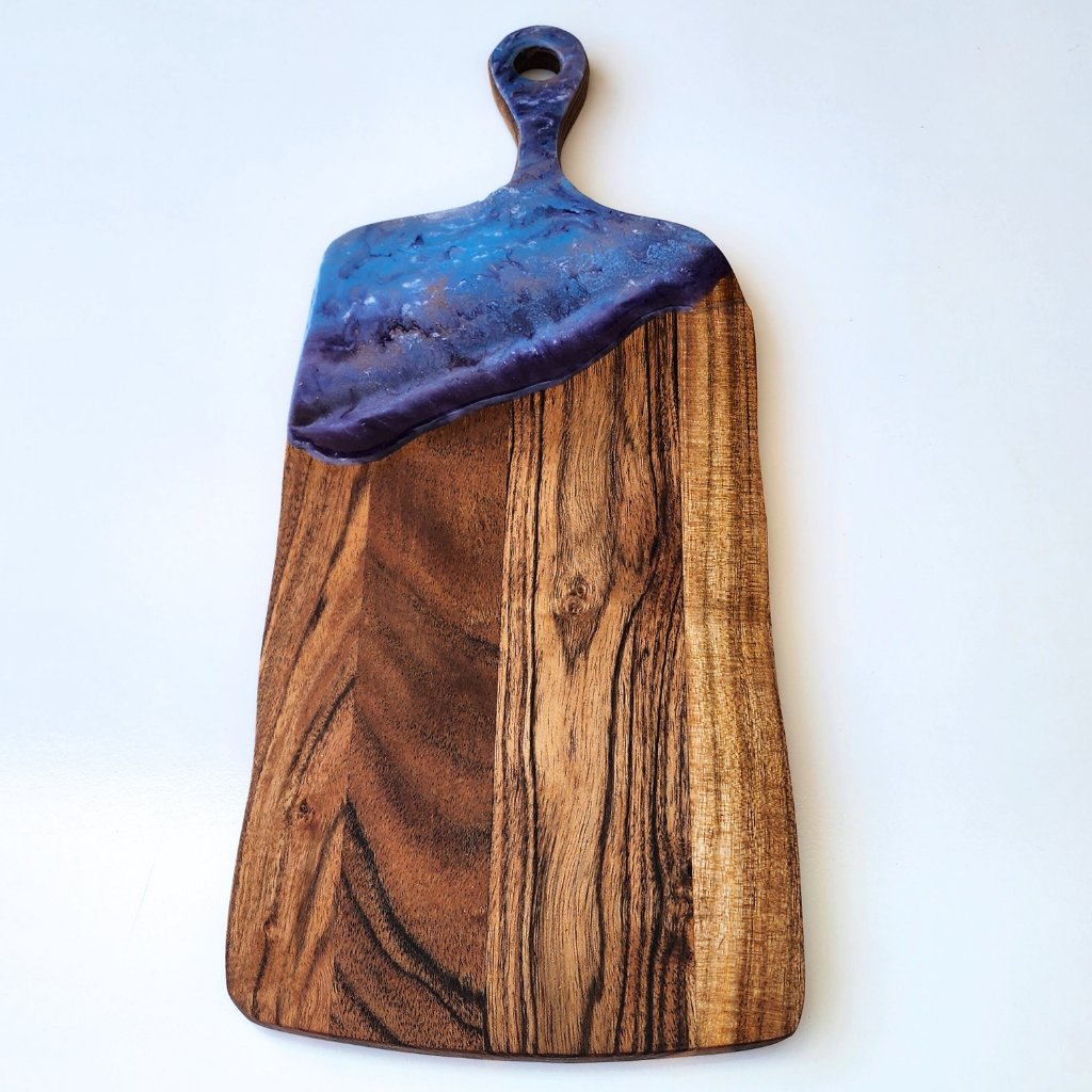 "Lavender Ridge" - Resin Display Board