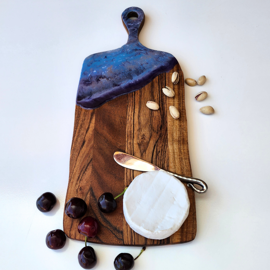 "Lavender Ridge" - Resin Display Board