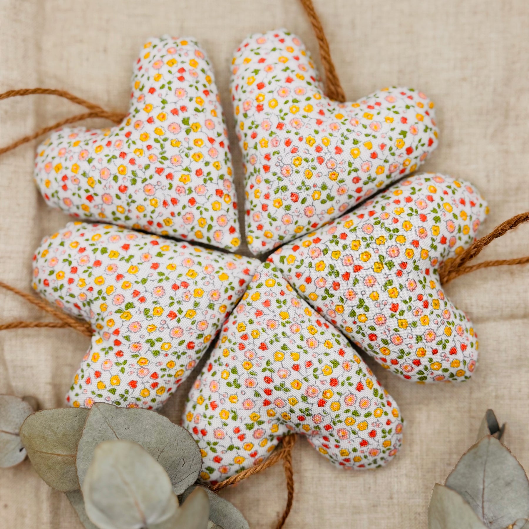 Handmade Hearts - Liberty floral