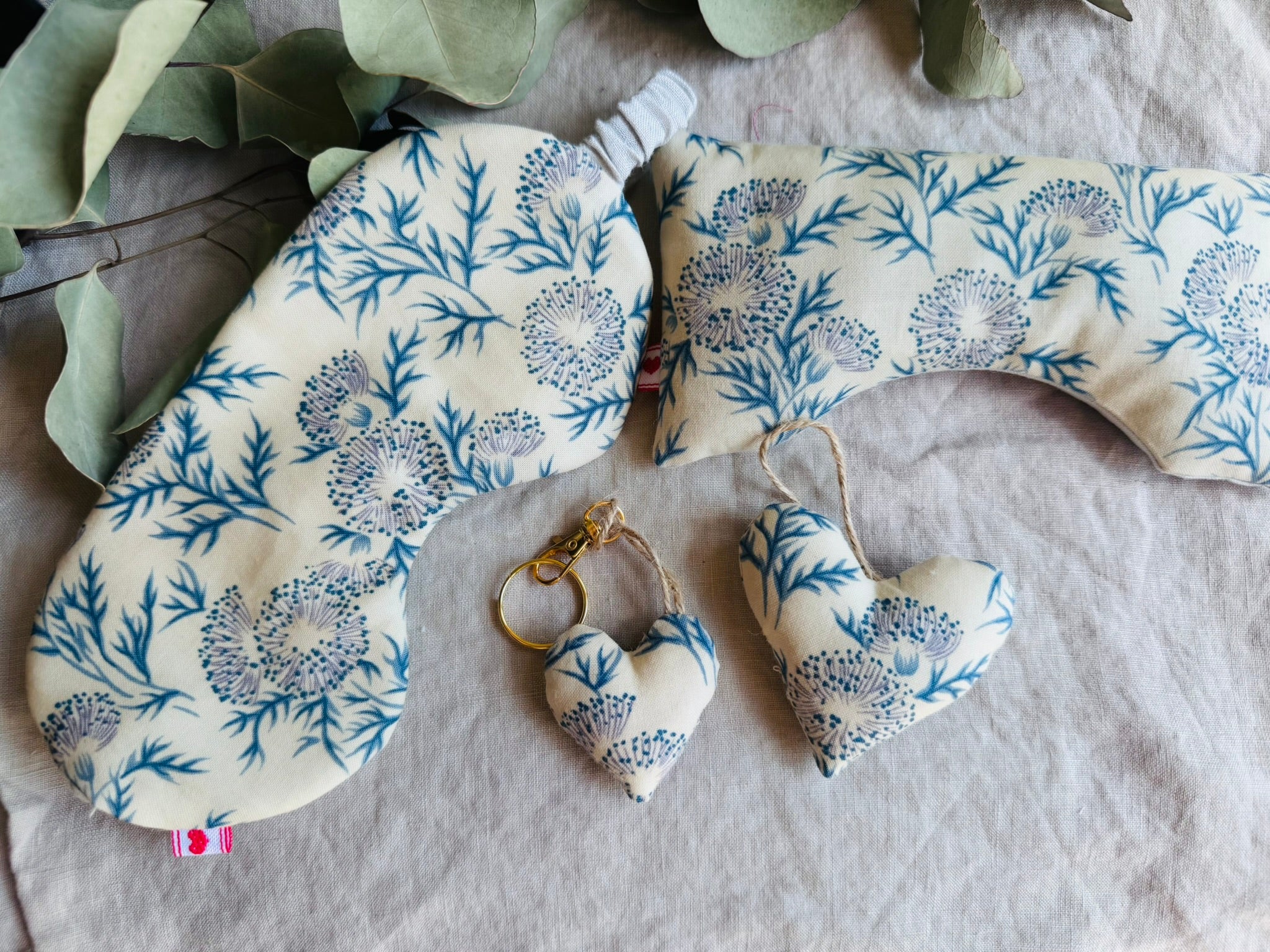 Blue thistle flower - Mother’s Day Gifts – Handmade Comfort, Calm & Keepsakes