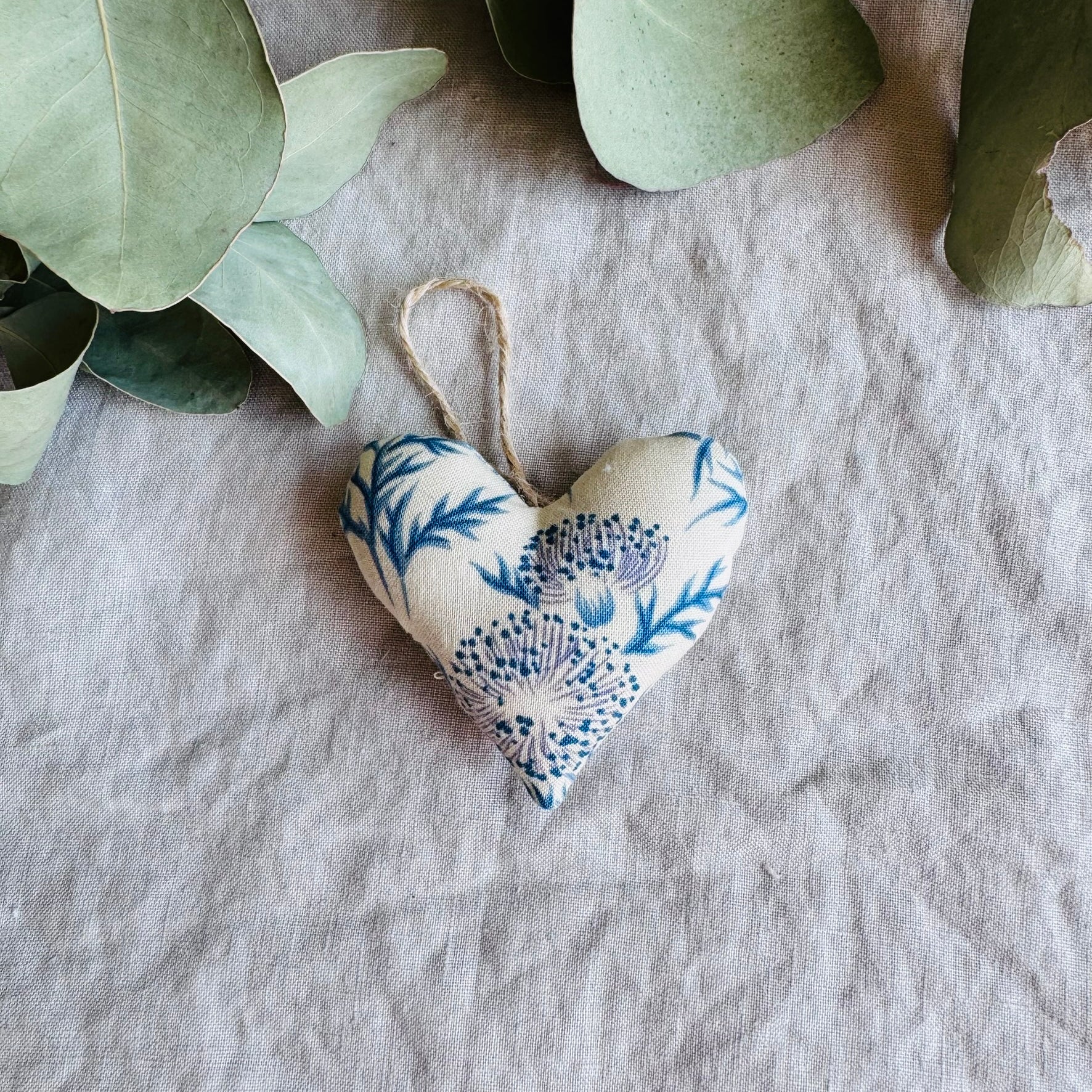 Blue thistle flower - Mother’s Day Gifts – Handmade Comfort, Calm & Keepsakes