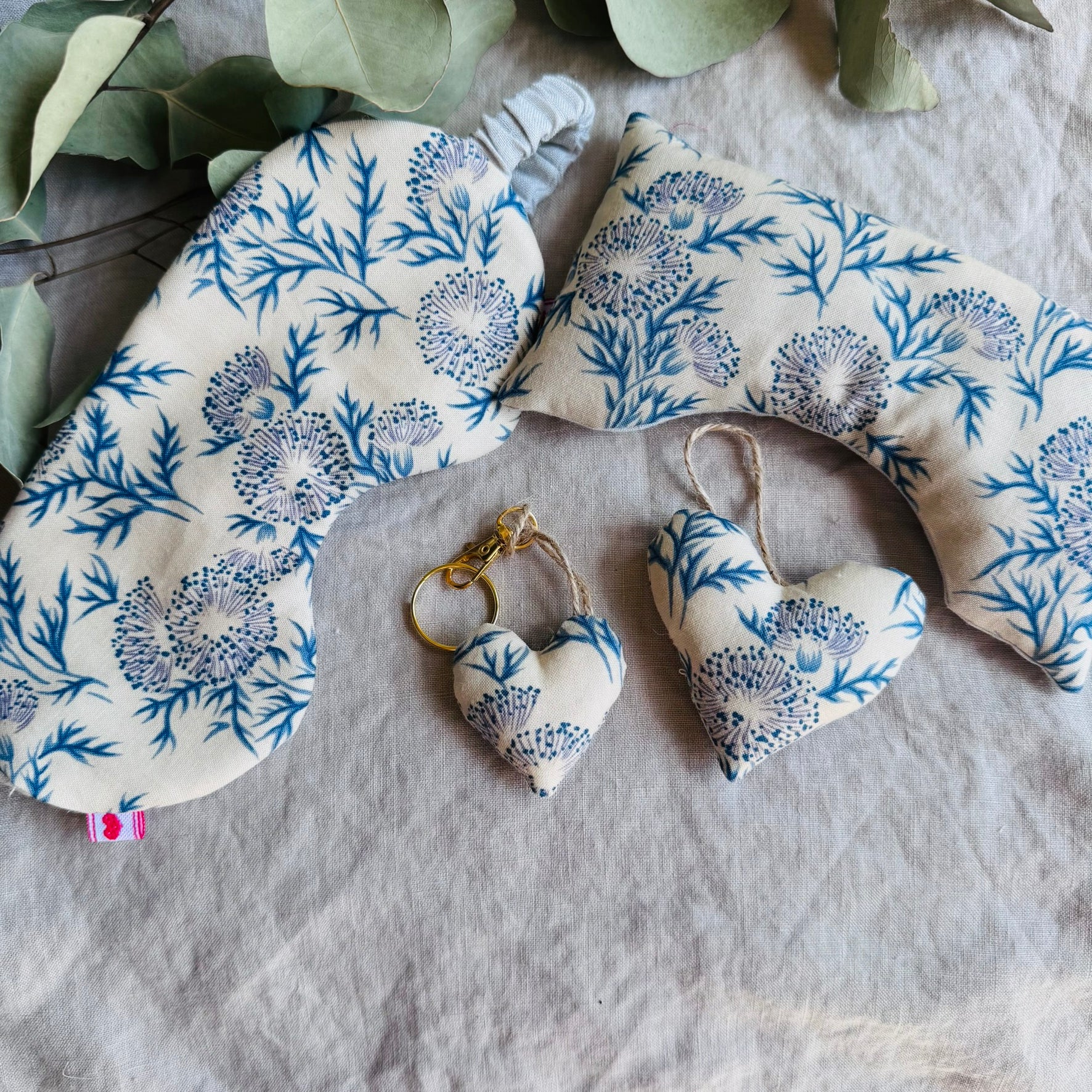 Blue thistle flower - Mother’s Day Gifts – Handmade Comfort, Calm & Keepsakes