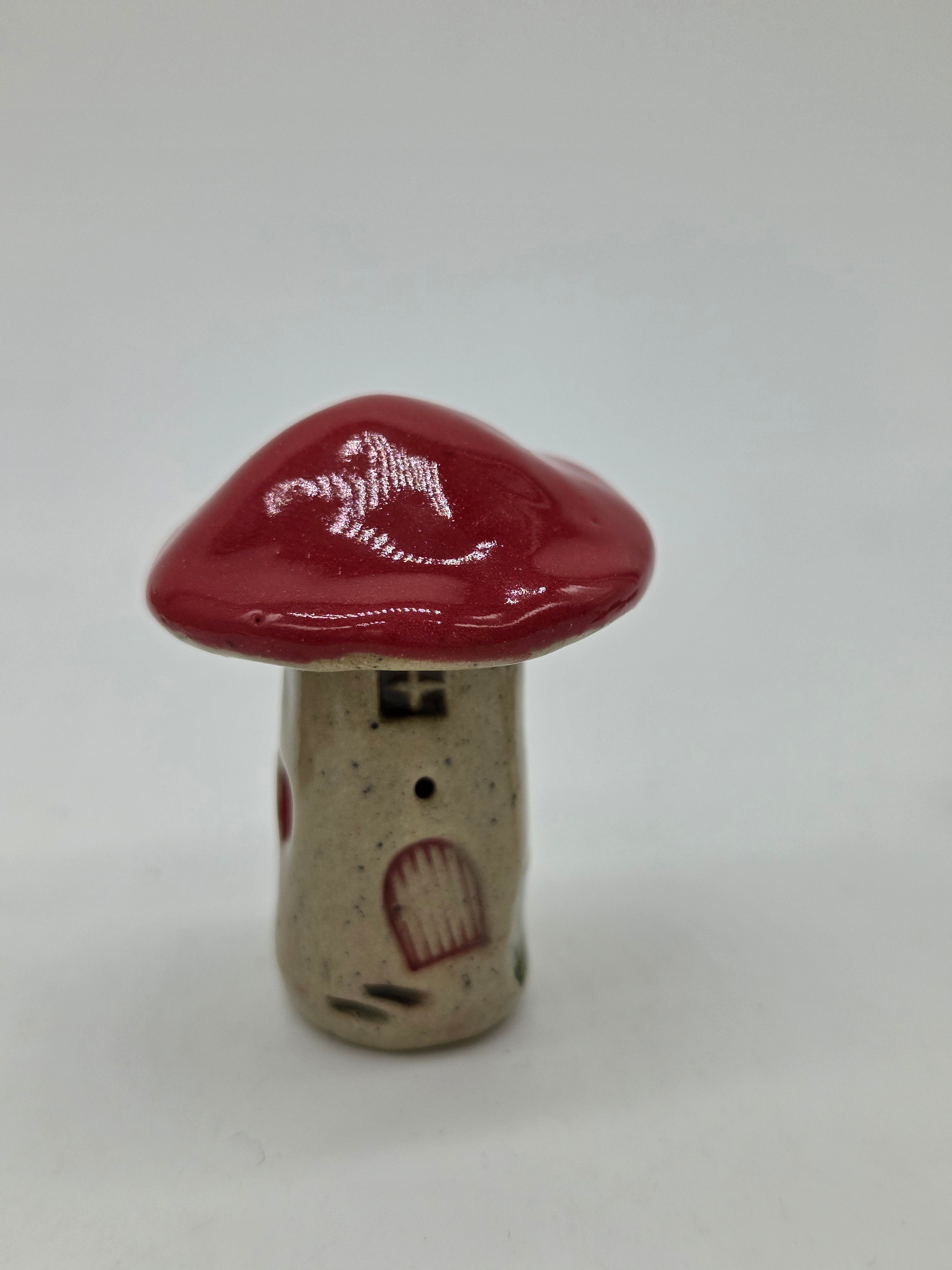 Tiny Toadstool Village - Red