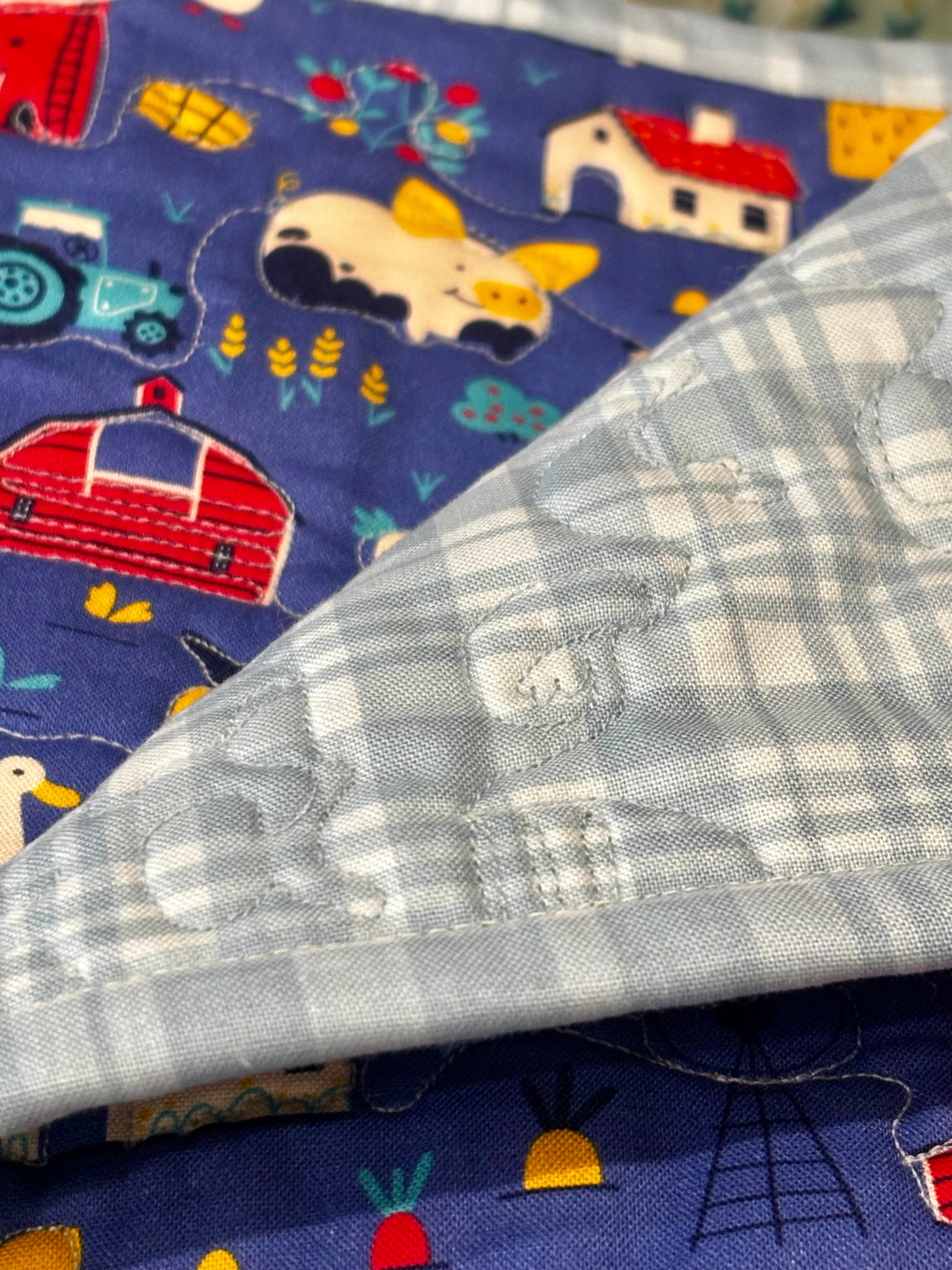 Two Custom Baby Quilts for Jaz