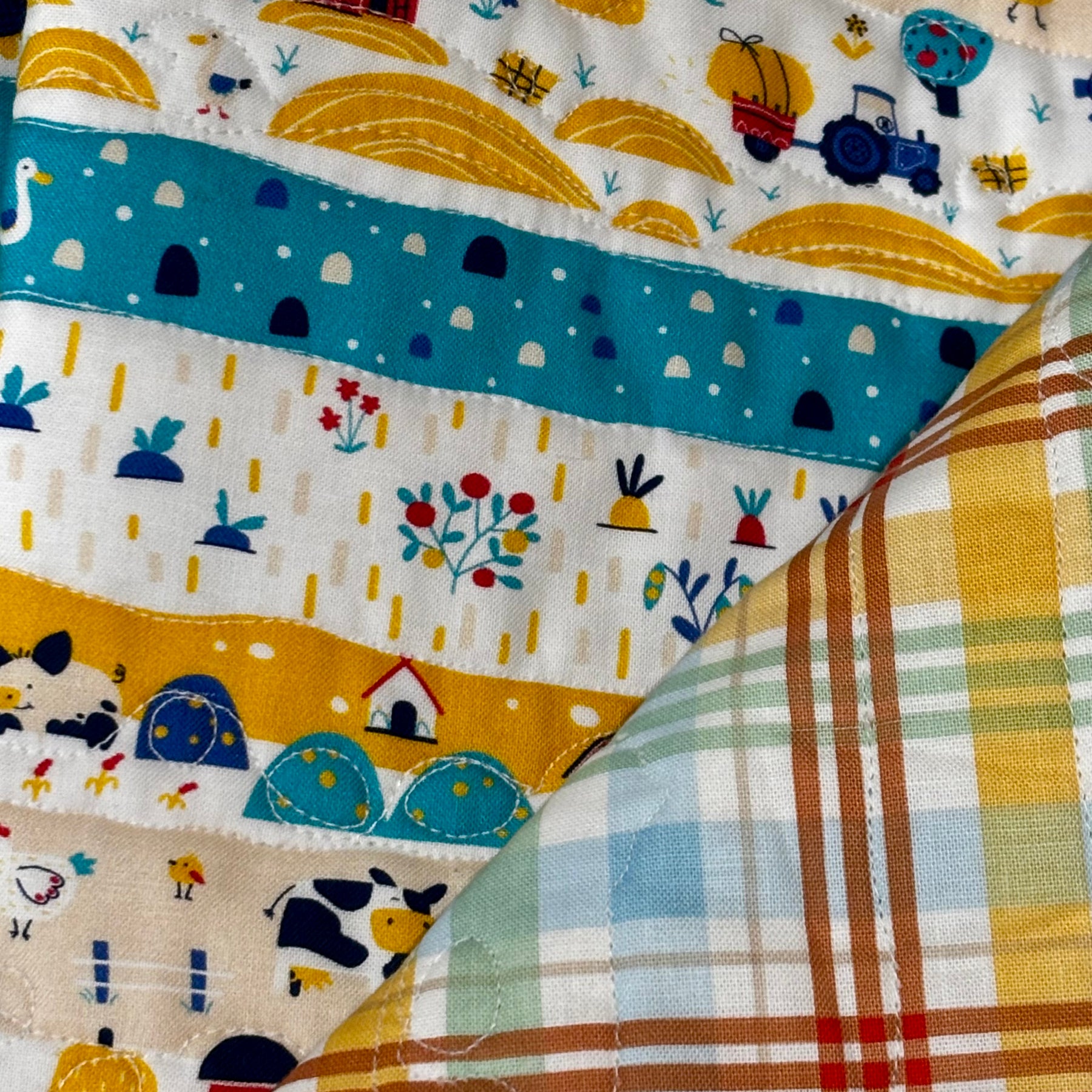 Two Custom Baby Quilts for Jaz