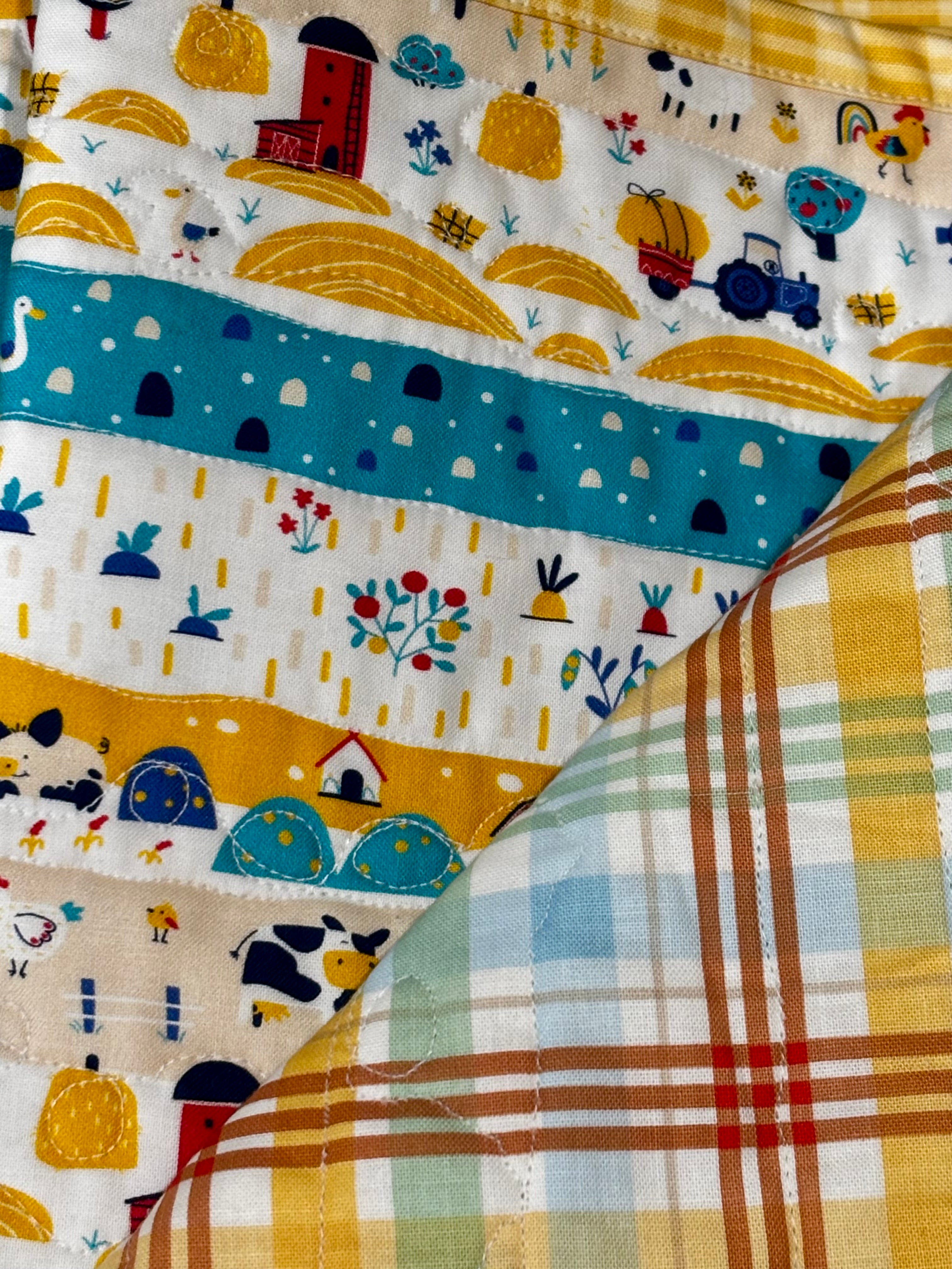 Two Custom Baby Quilts for Jaz