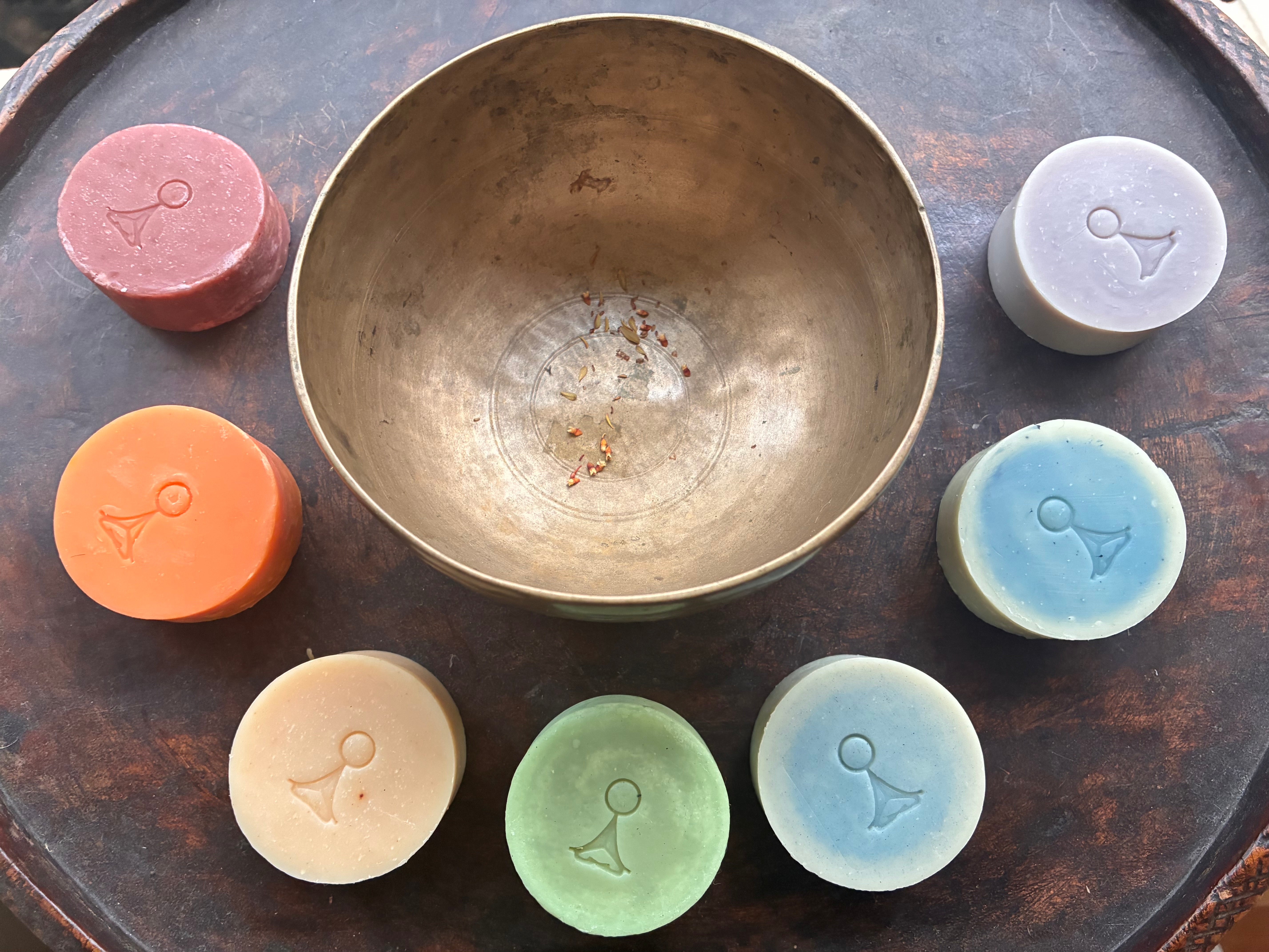 Chakra Soap Set|Seven Chakra Soap | mindfulness & Energy