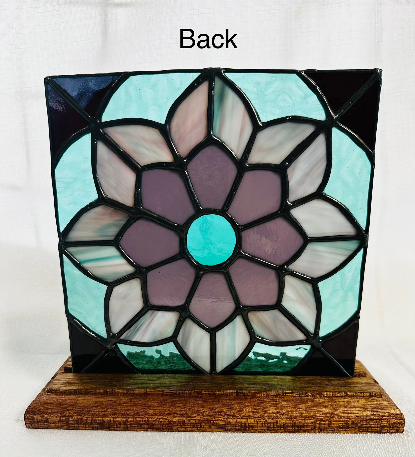 Stained glass granny square