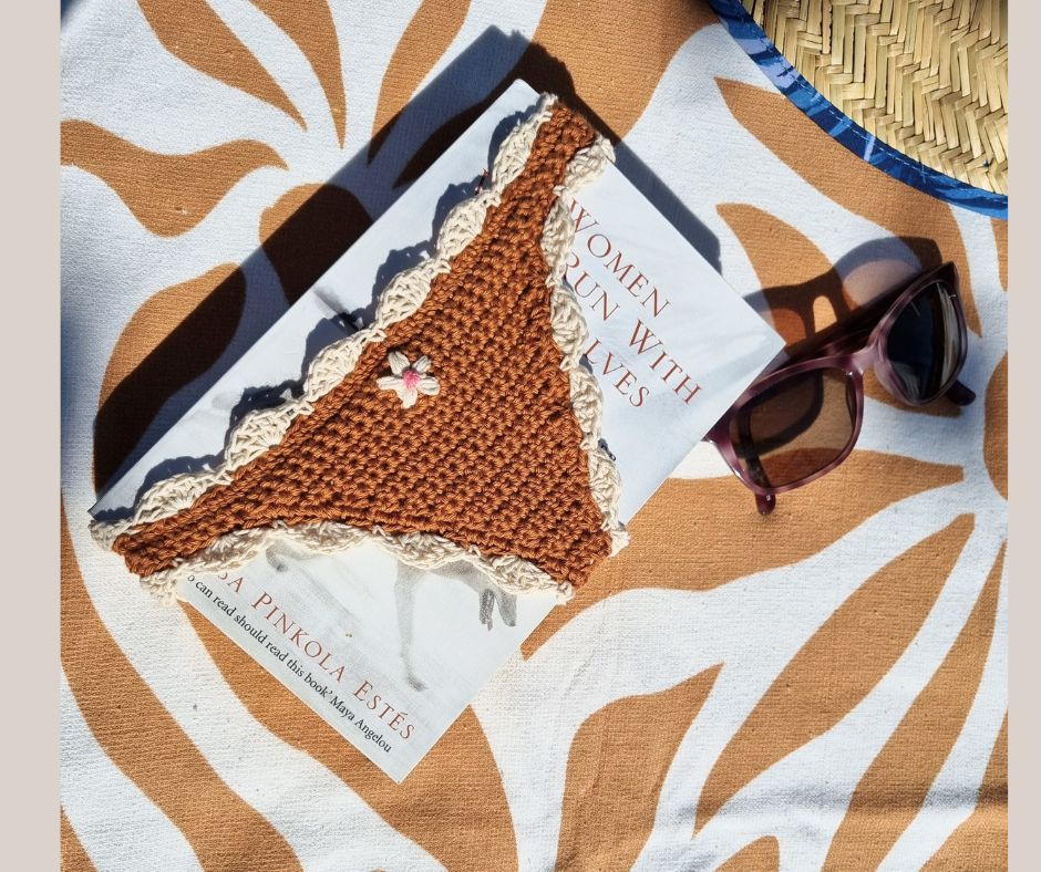 Book Thong sexy crocheted book mark!
