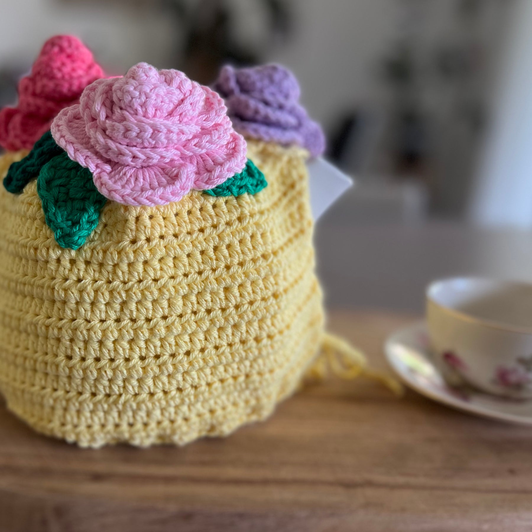 Crochet Teapot Cosy - 4 different designs
