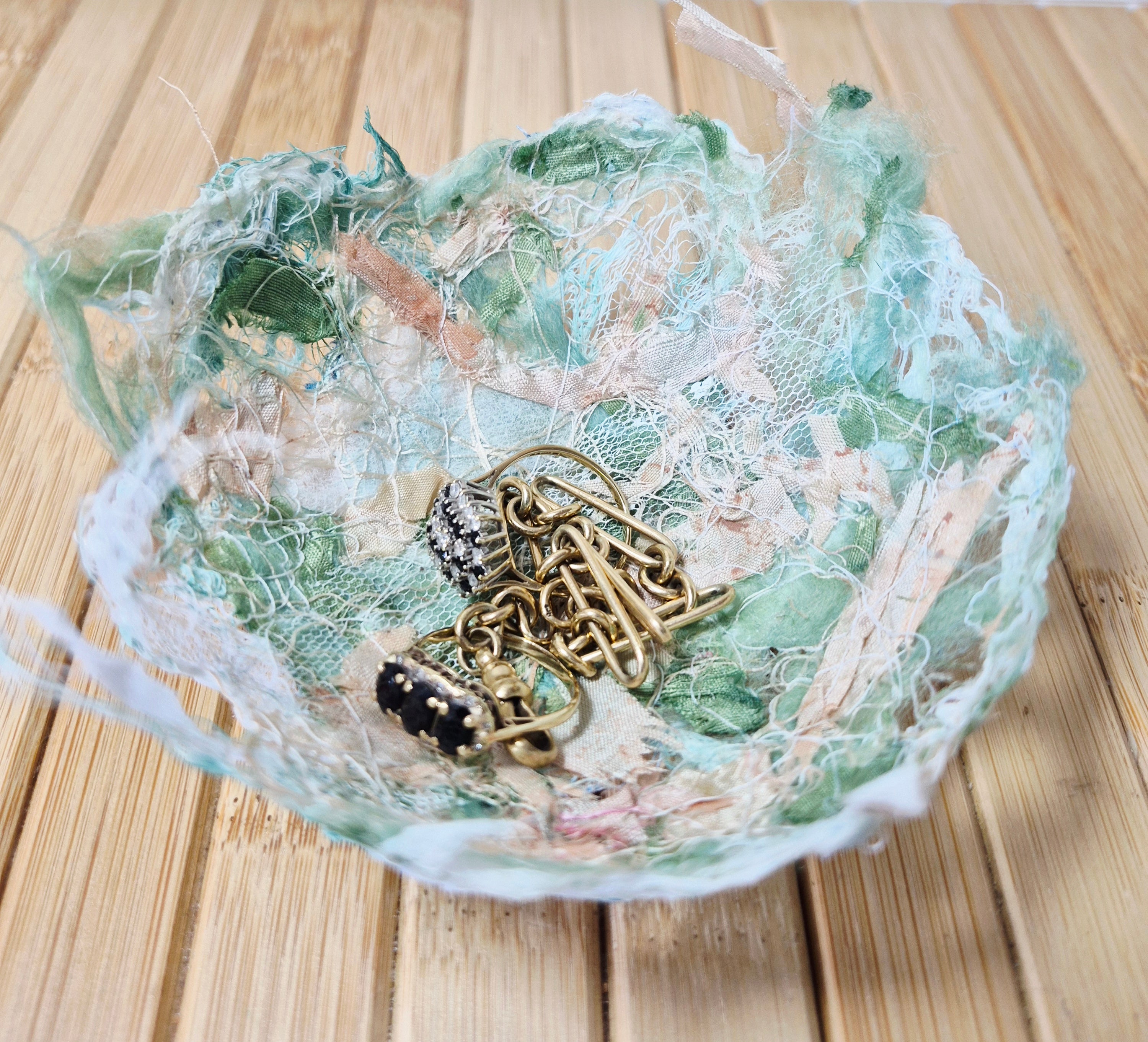 Beautiful Green and Sand Colour bowl