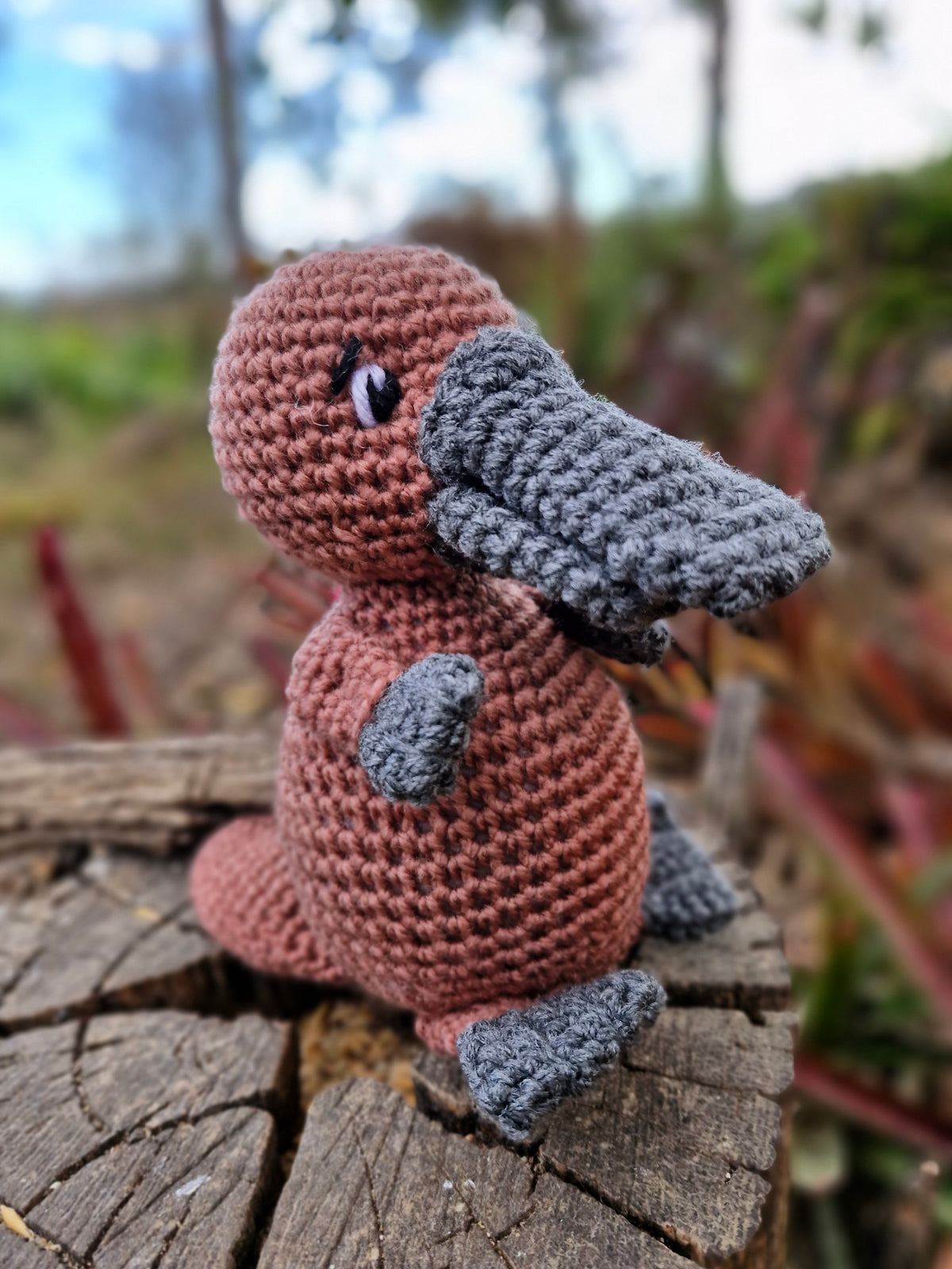 Adorable Baby Platypus Hand Crochet