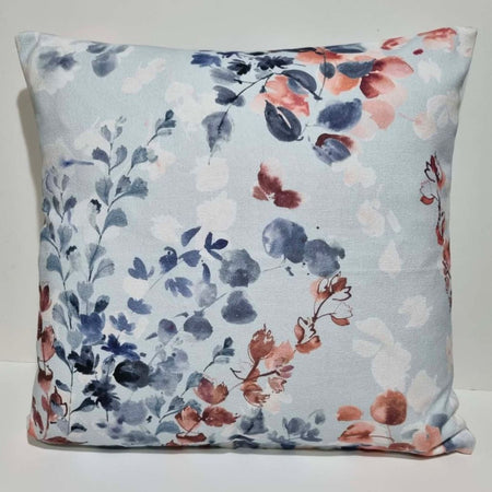Blue Floral Cushion Covers- Hamptons style 45x45cm, 50x50cm