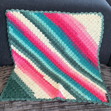 #034 Corner to Corner Lap Blanket