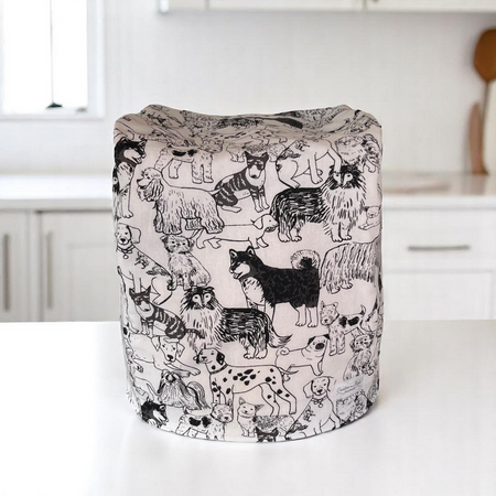 Thermomix Cover – Sketchy Dogs | Fits TM5 & TM6 | Handmade in Australia