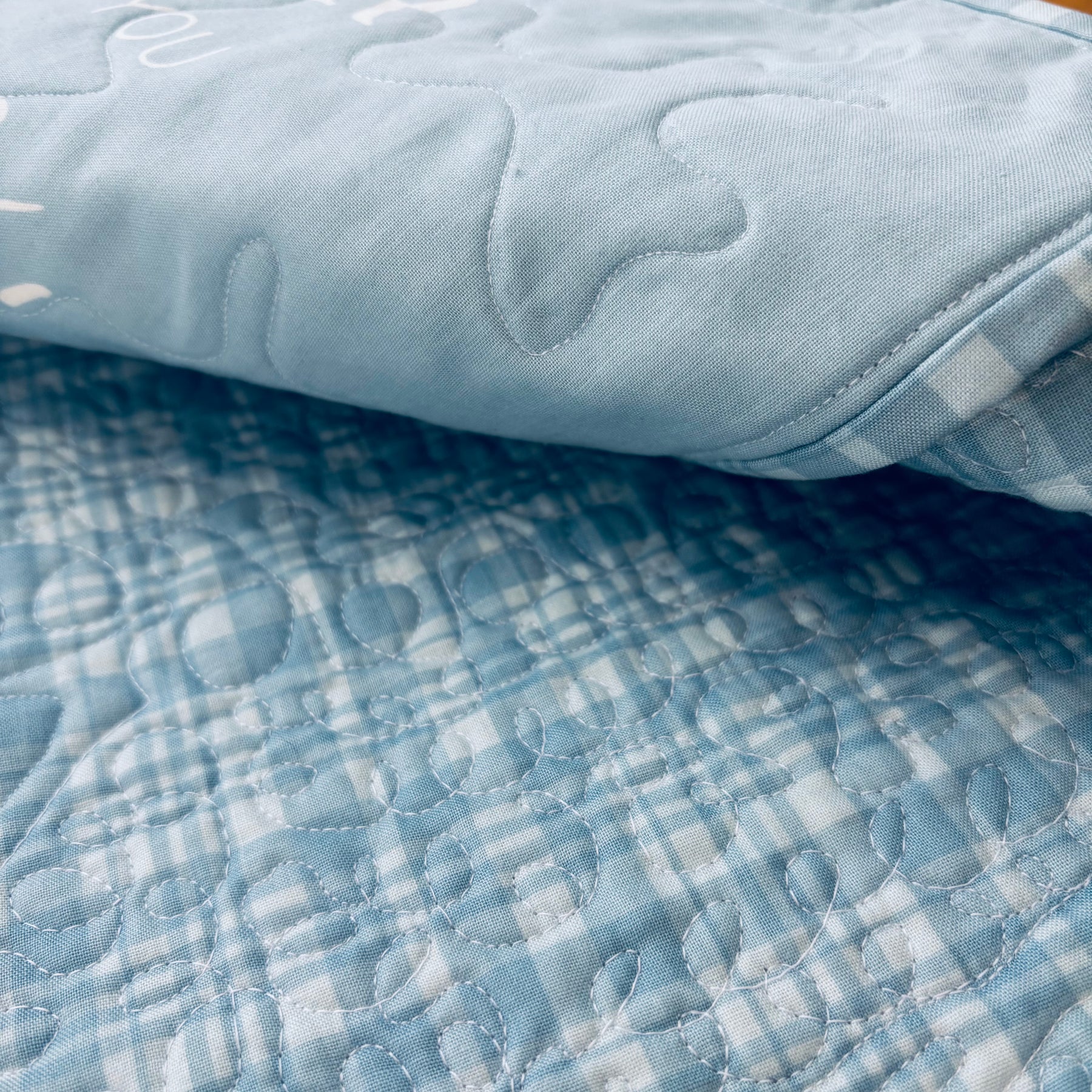 Custom order Hayley Handmade Baby Quilt