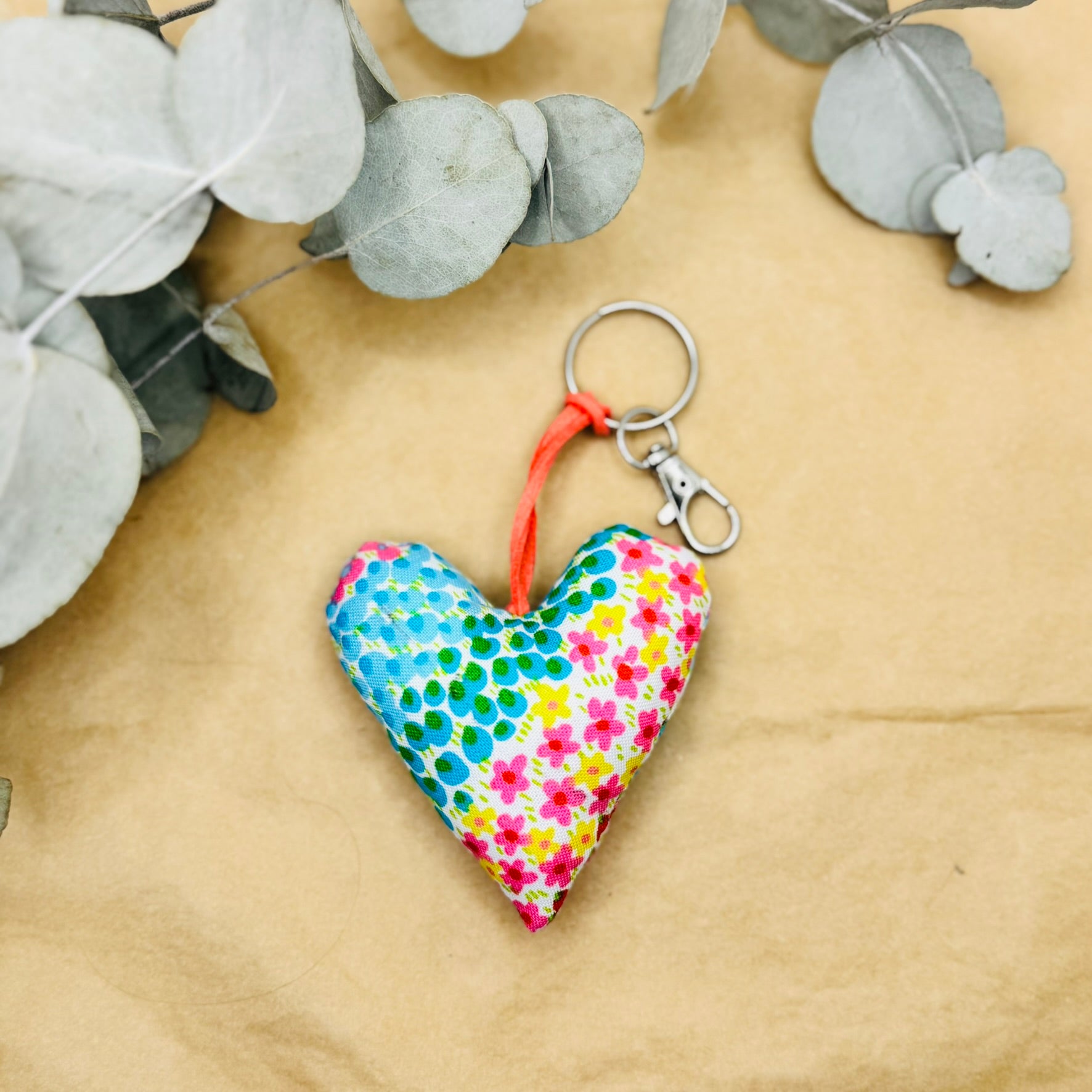 Heart Keyrings - handmade
