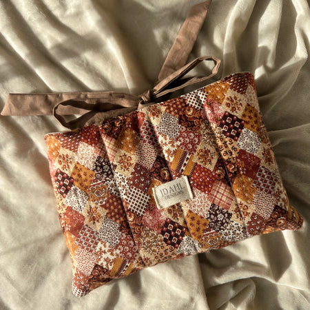 Handmade Quilted Book Sleeve