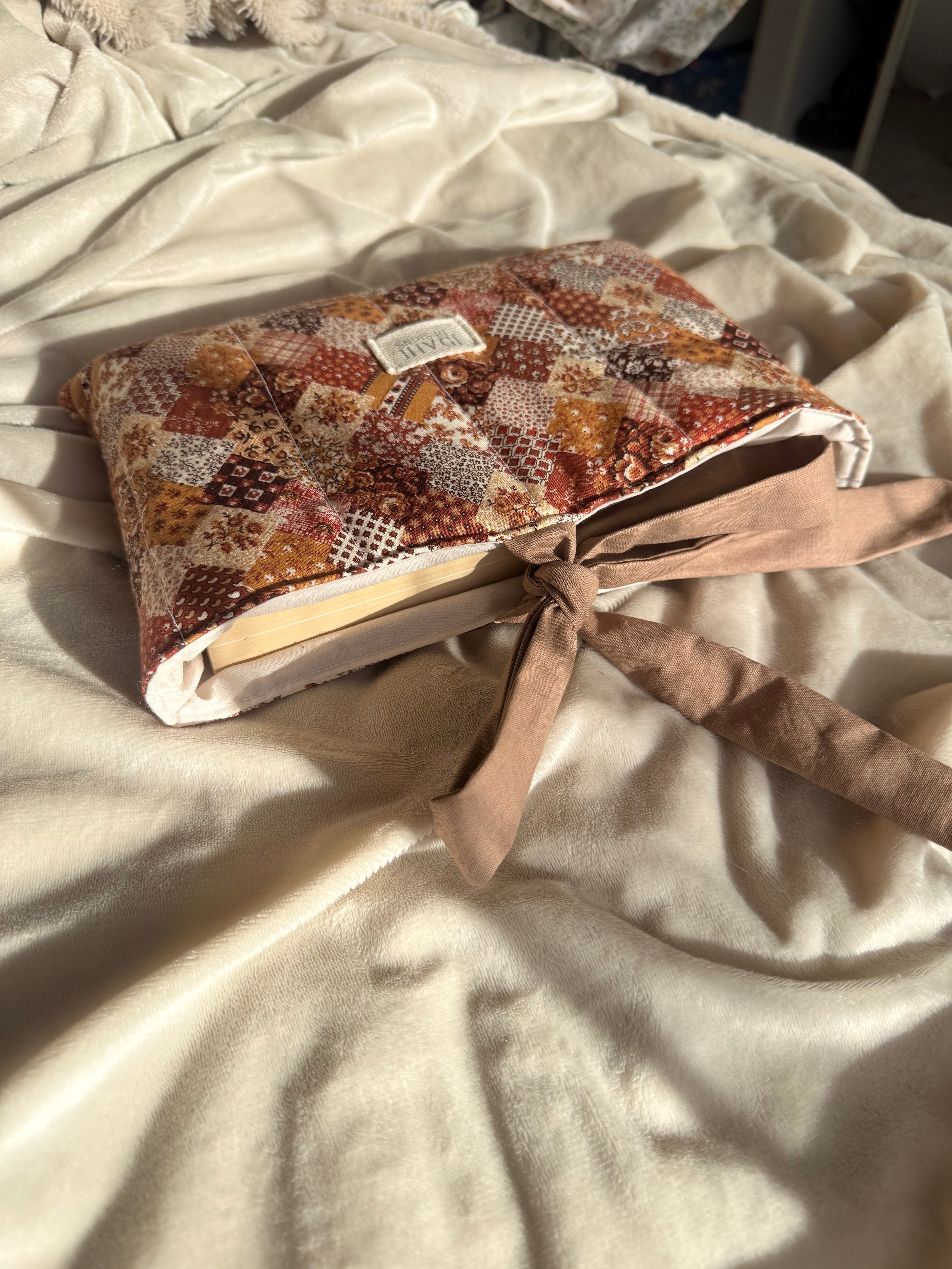 Handmade Quilted Book Sleeve