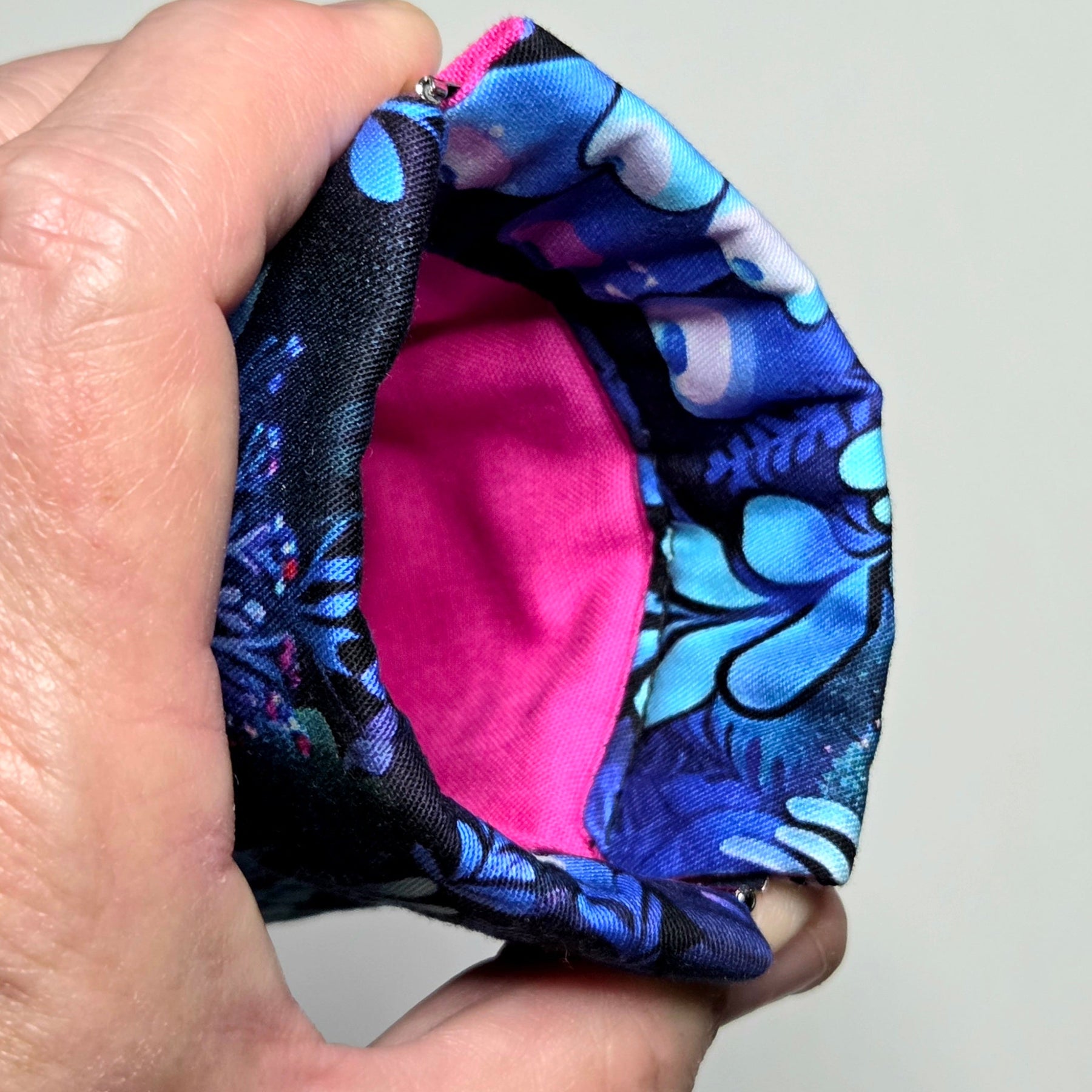 Sunglasses Pouch with a gorgeous coral reef design