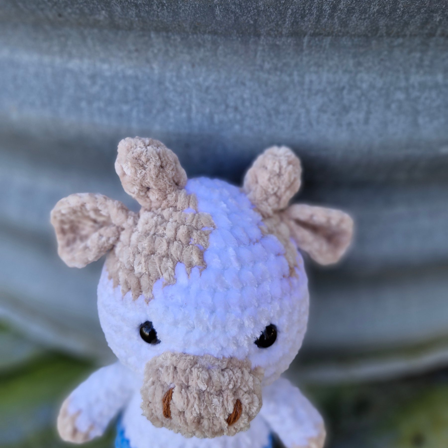 Chubba the Cheeky Hand Crochet Bull