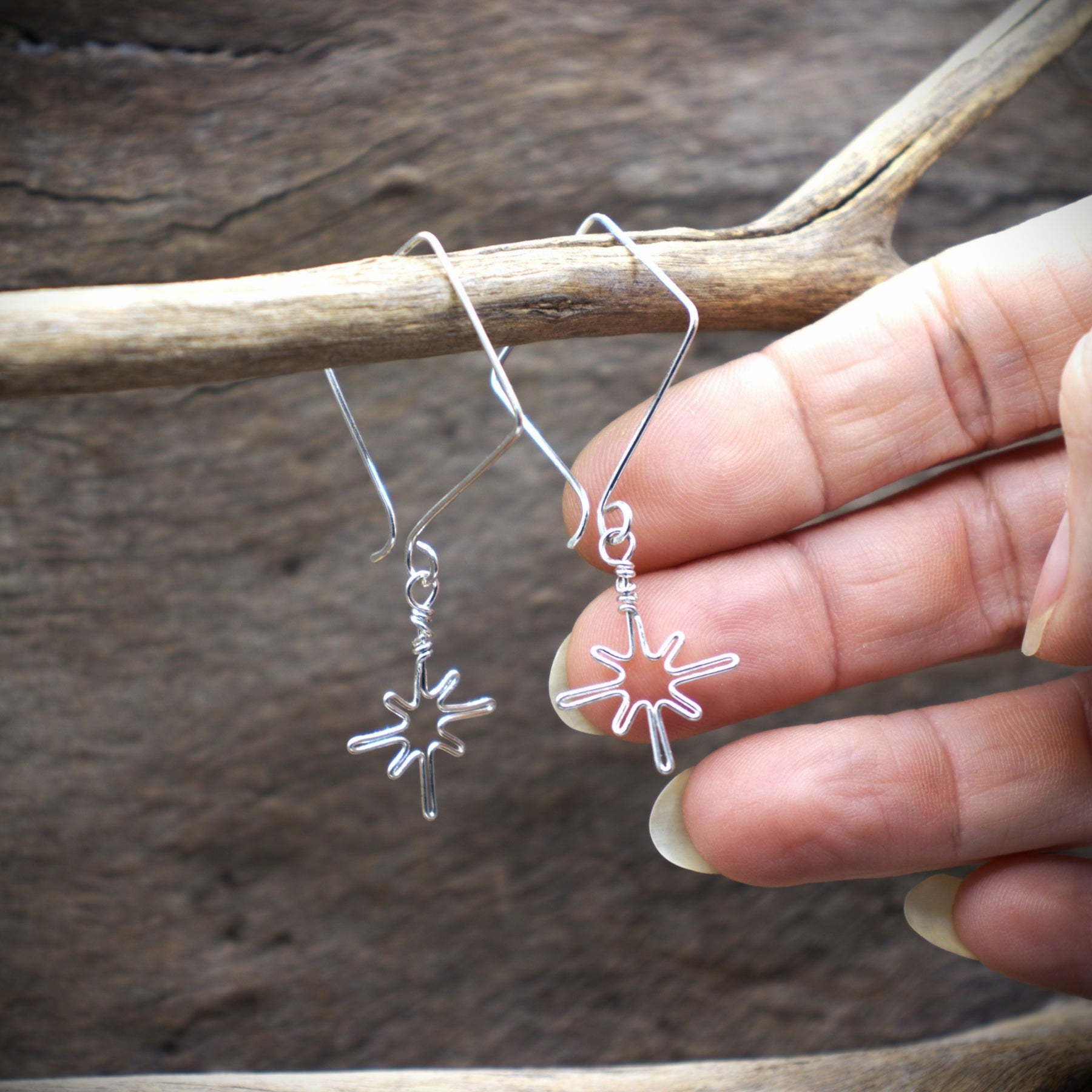 To The Stars Earrings - I | sterling silver