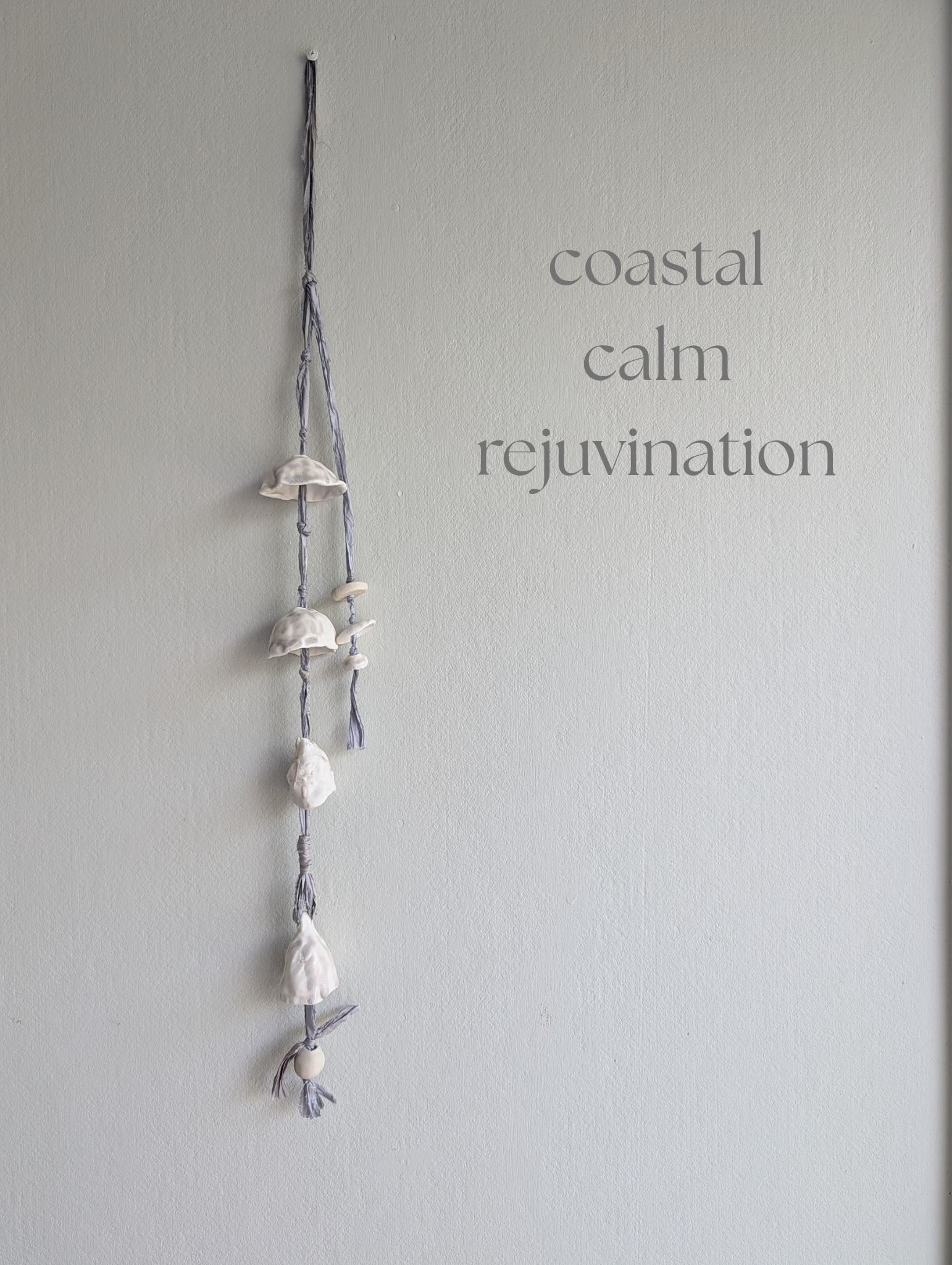 Handmade Ceramic Chimes | calm • coastal • rejuvination