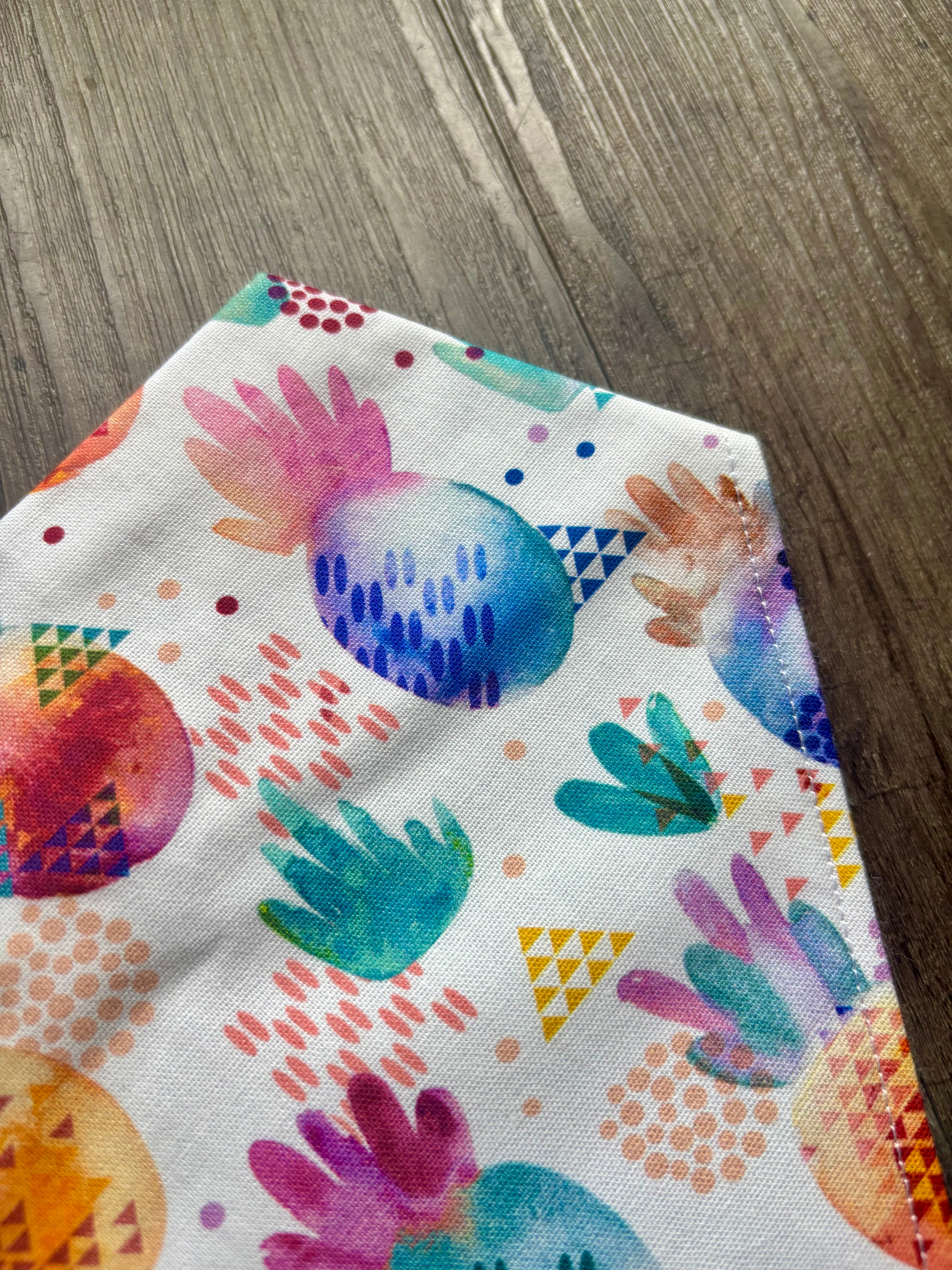 Bandana Bib Pineapples