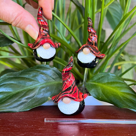 Whimsical gnome trio - Ashen, Ember & Blaze