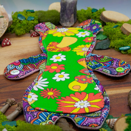 Sustainable reusable cloth pad 10