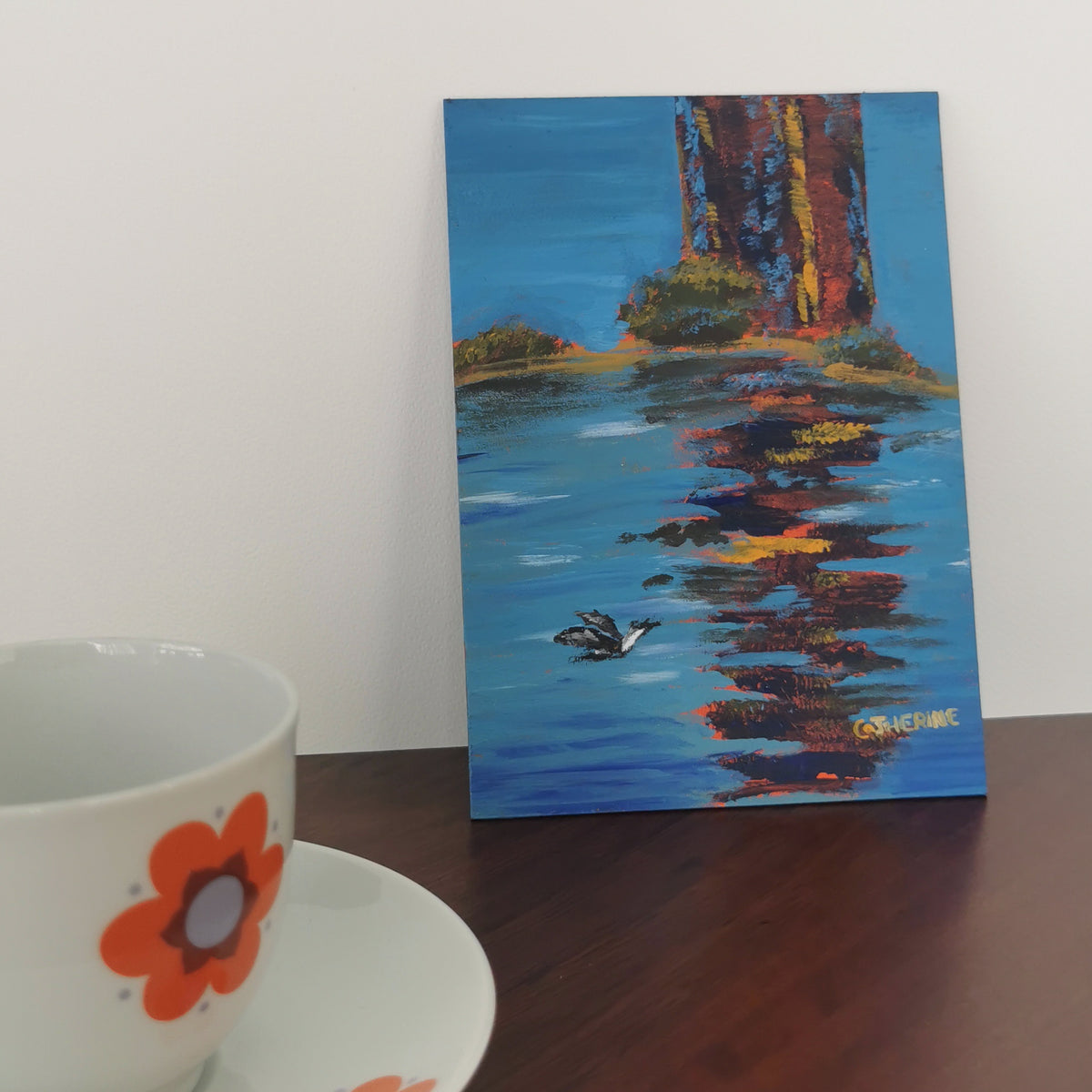 Original Art - Colours near the Canning Bridge, Day One