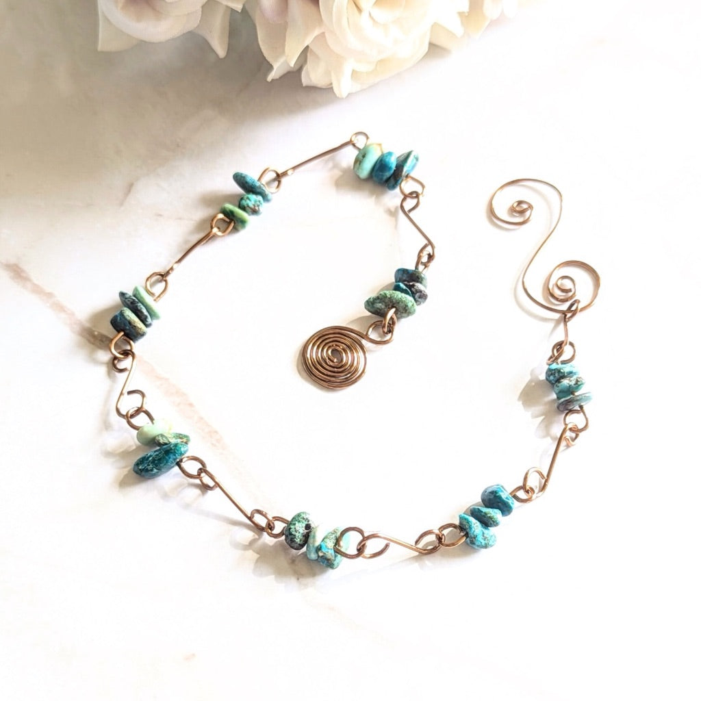 Crystal intention suncatcher - Handmade gemstone hanging with meaning