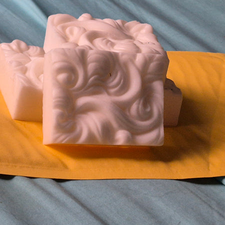 Handmade 2 x Donkey's Milk Unscented Sensitive Skin Soap Bar