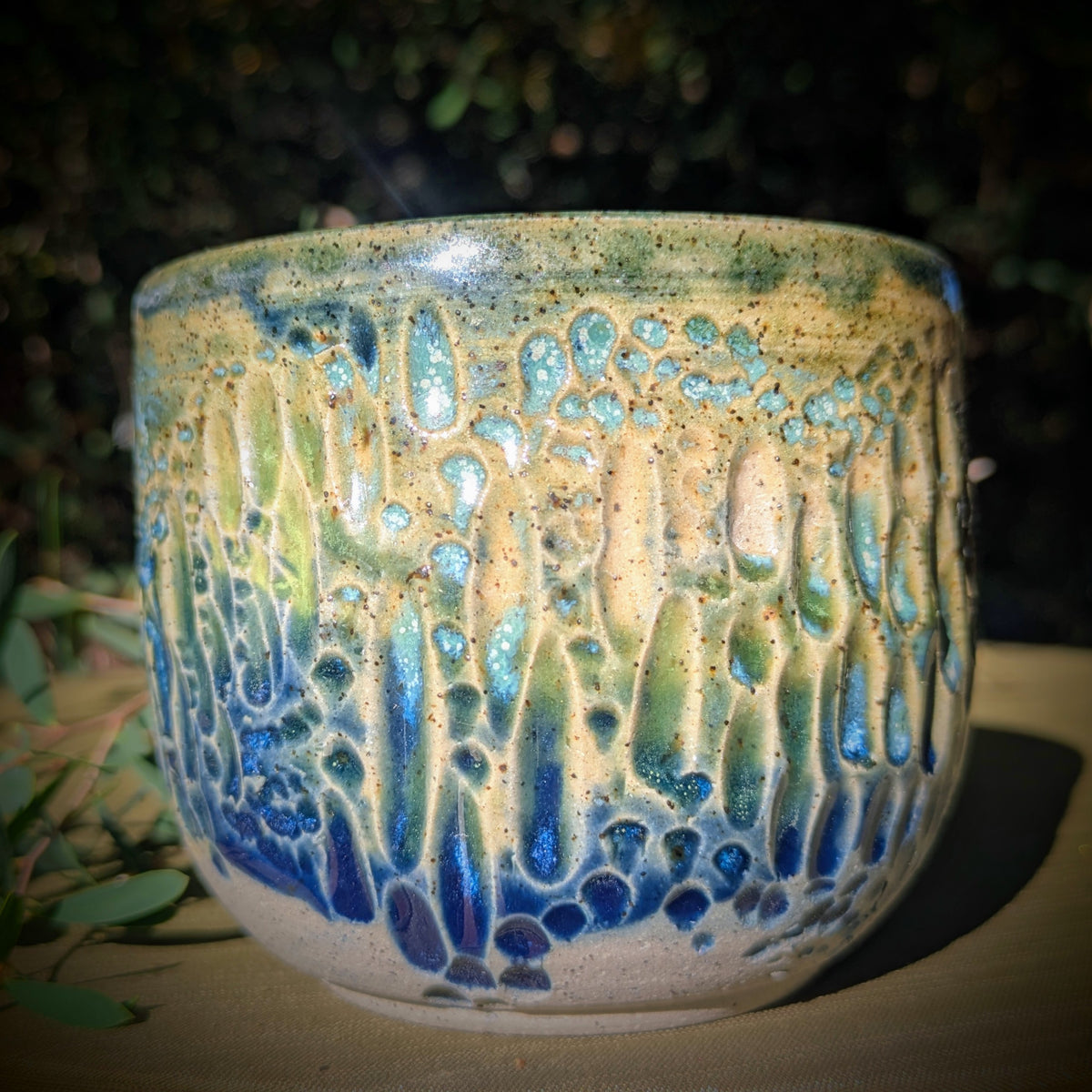 Organic textured cup