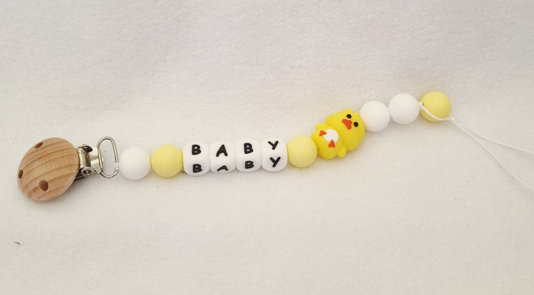 Handmade – Little Yellow Chicken - 4-piece Baby Shower set - BB04