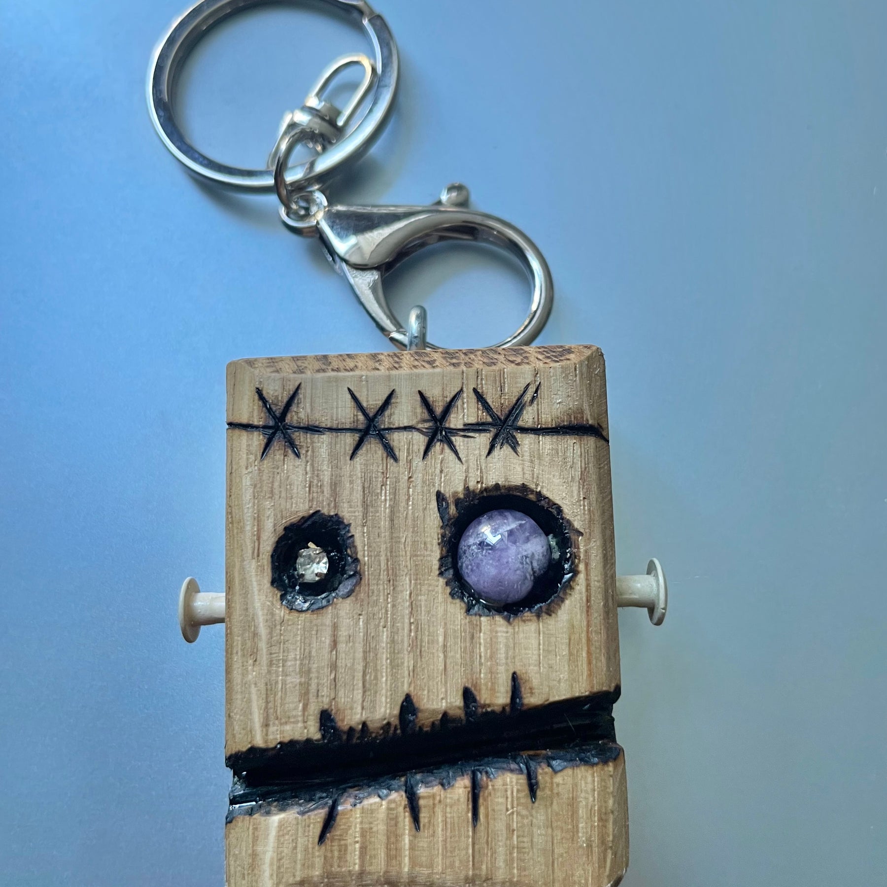 Frankenbot, wine barrel, "Barrel Bot" keyring