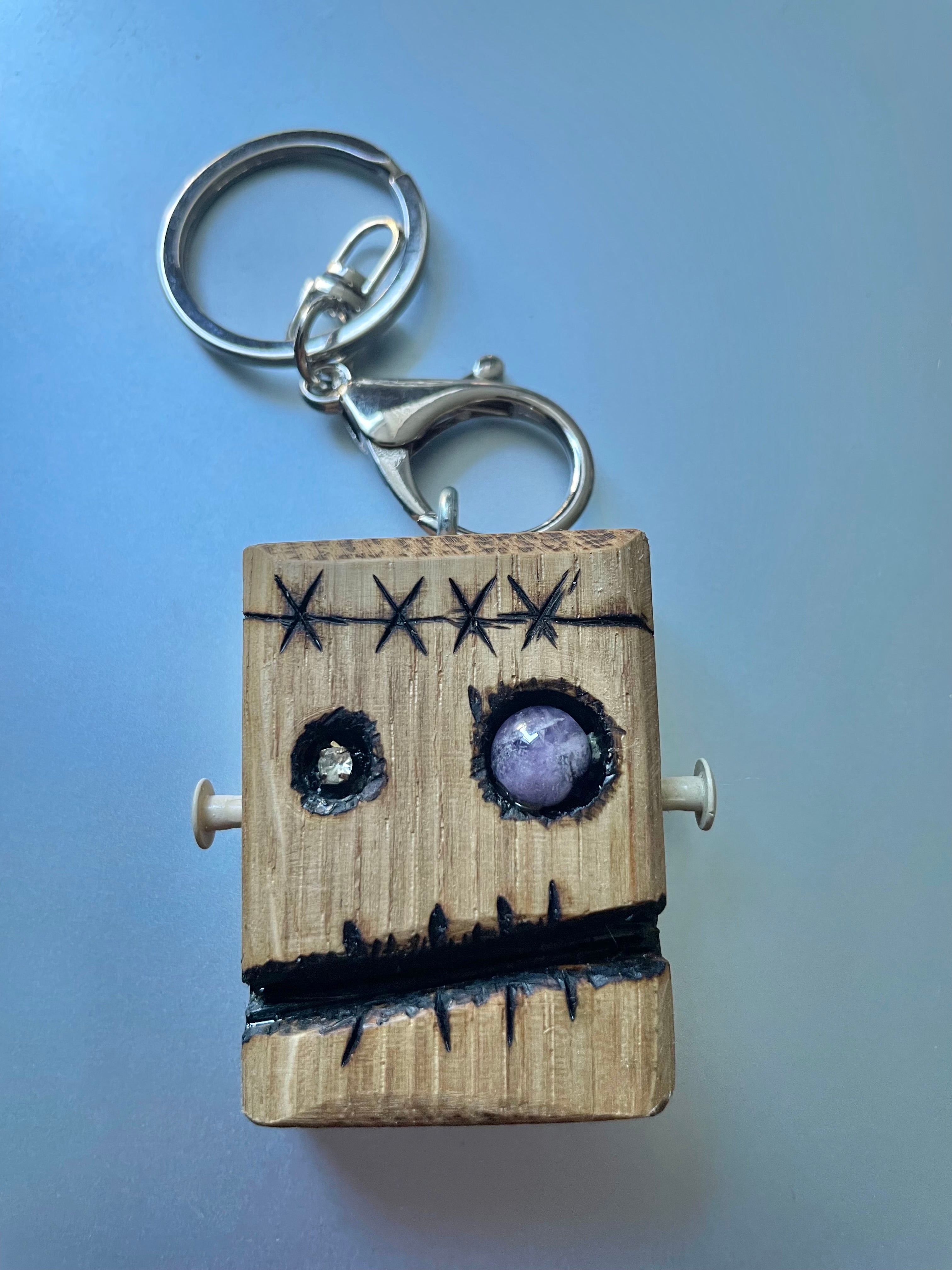 Frankenbot, wine barrel, "Barrel Bot" keyring